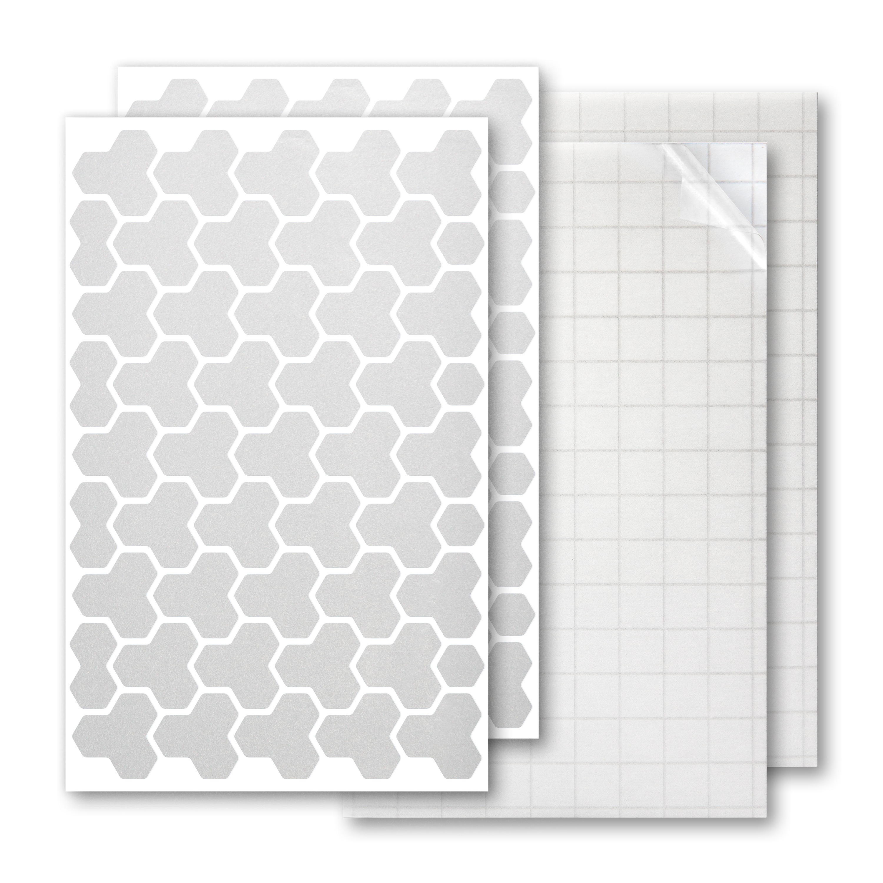 Reflektoren Sticker Set - Cybershell  - für Fahrrad Roller Kinderwagen