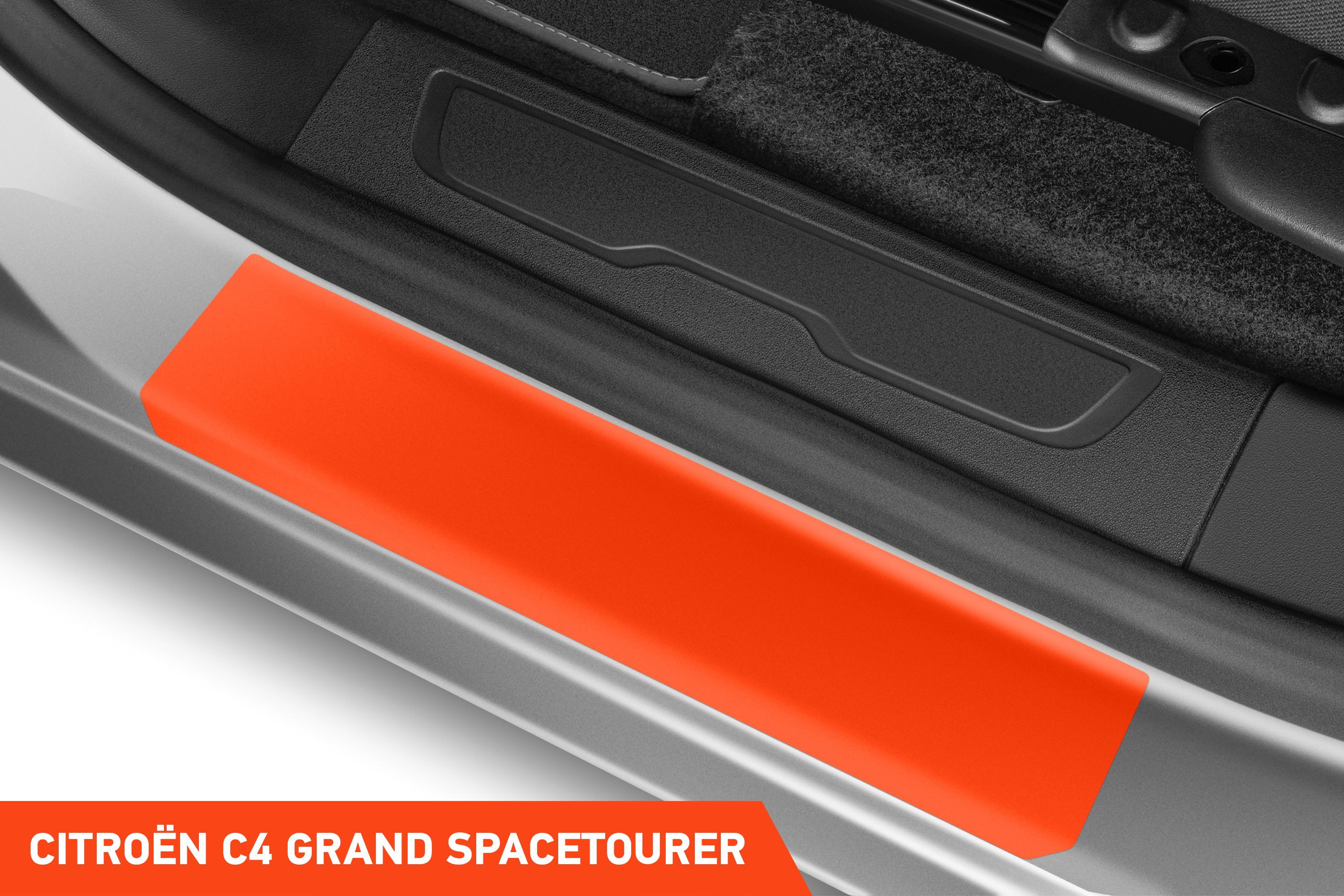 Einstiegsleisten Schutz für Citroën C4 Grand SpaceTourer I 2018 - 2022 im 4er Set