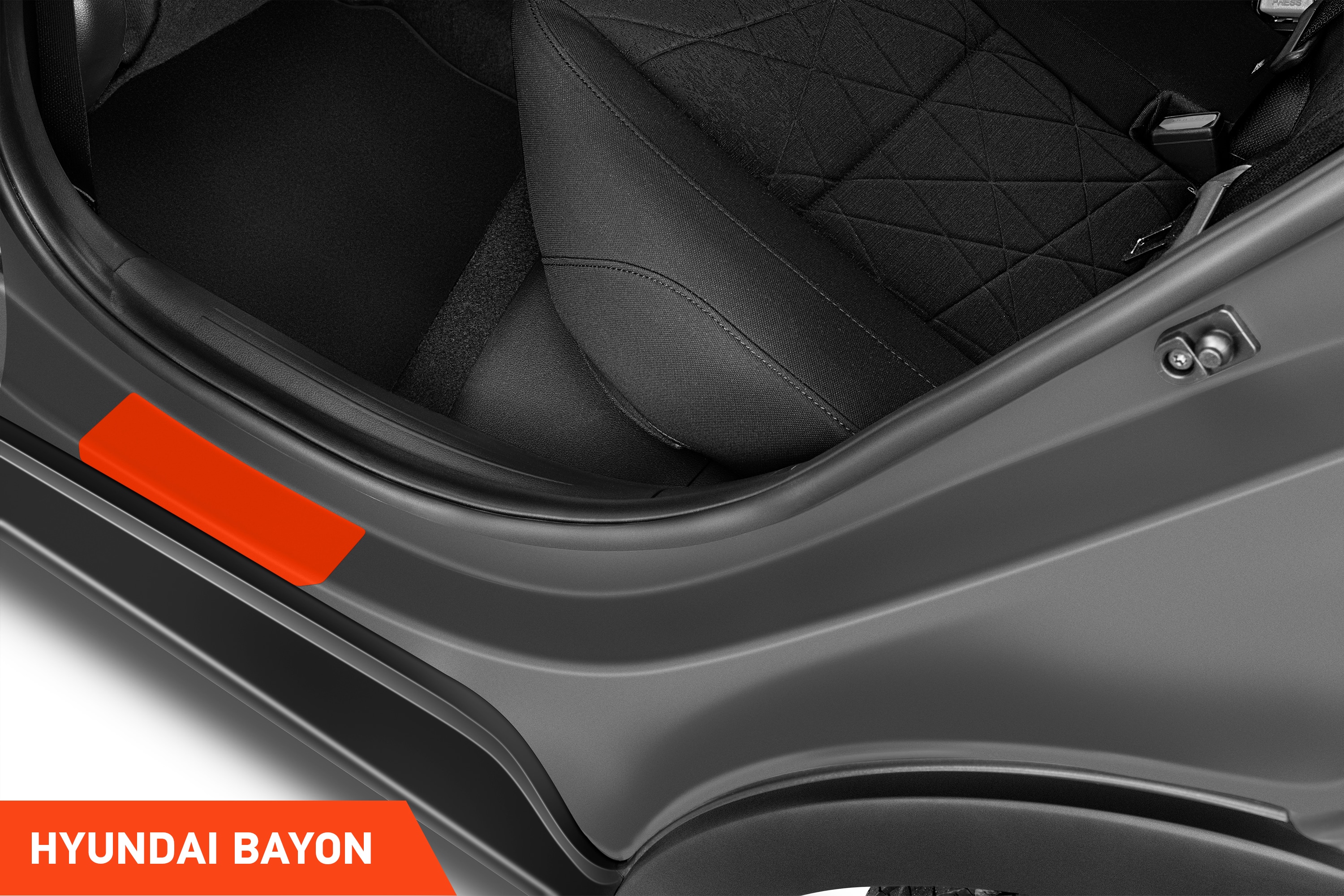 Einstiegsleisten Schutz für Hyundai Bayon I 2021 - 2025 im 4er Set