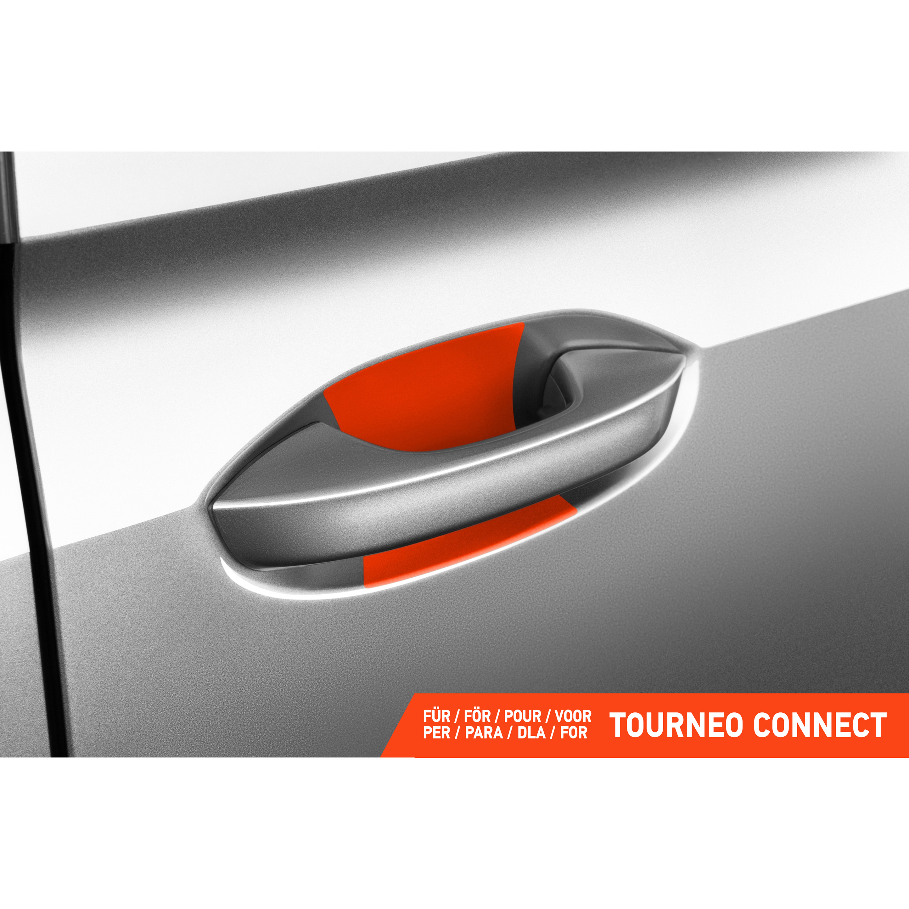 Auto Türgriffmulden Schutzfolie für Ford Tourneo Connect 3 (III) I 2022 - 2026 im 4er Set
