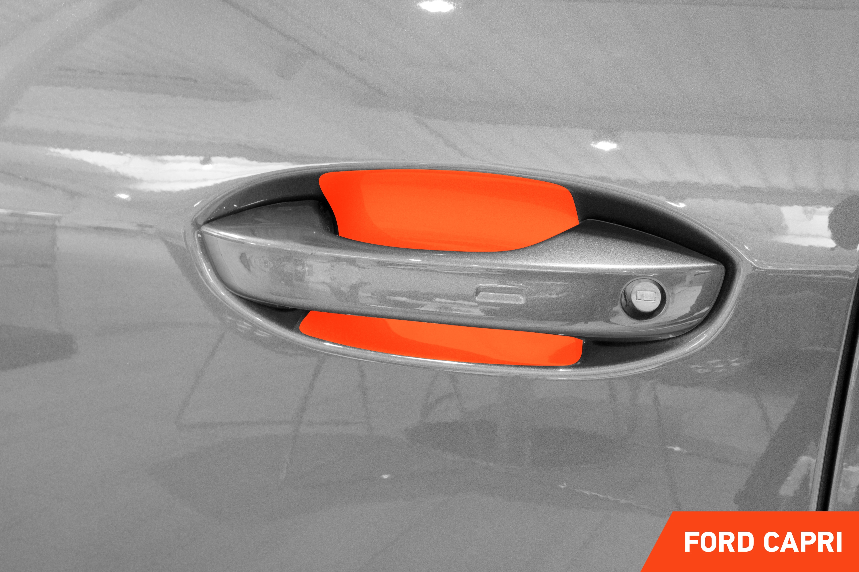 Auto Türgriffmulden Schutzfolie für Ford Capri I 2024 - 2025 im 4er Set