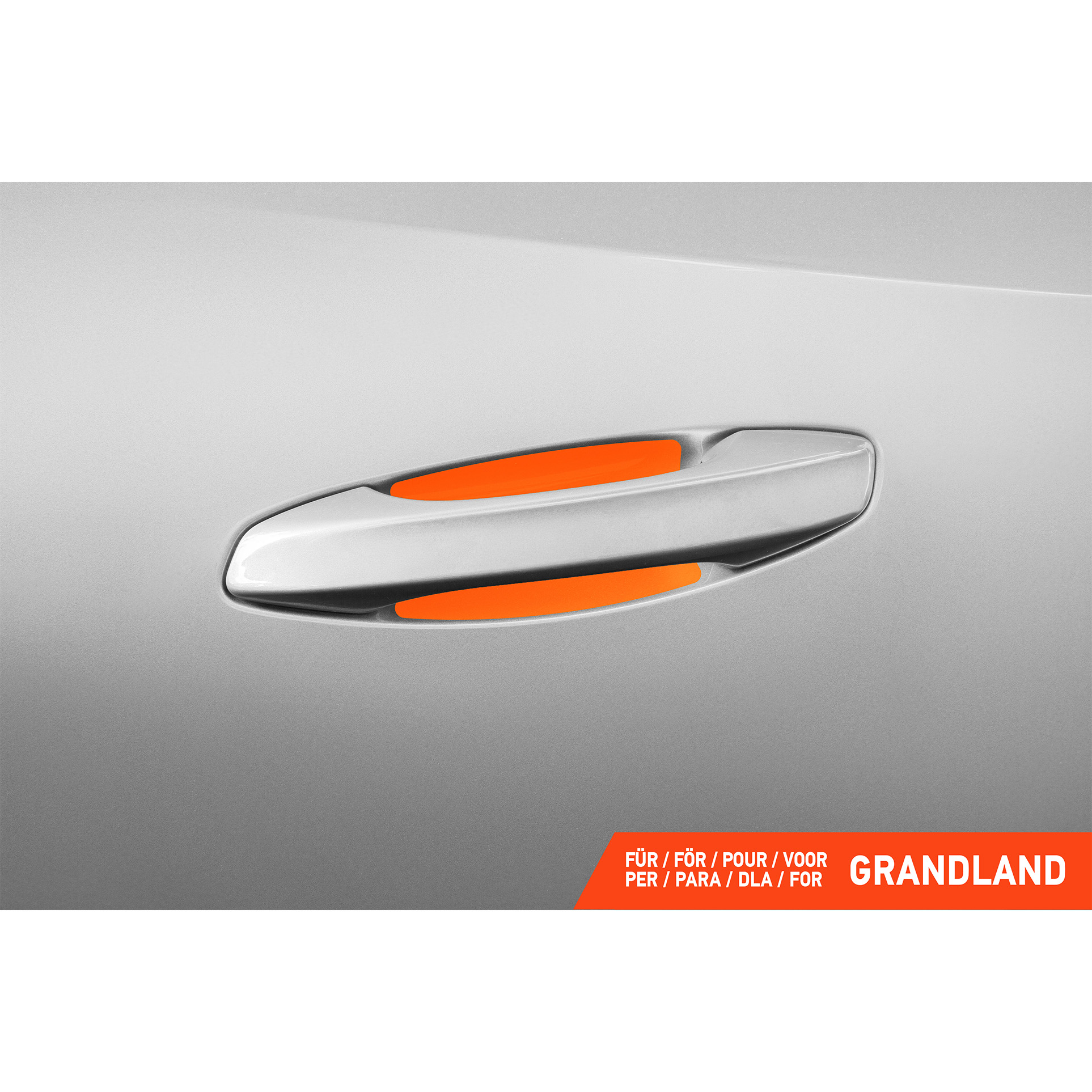 Auto Türgriffmulden Schutzfolie für Opel Grandland 2 (II) OV64 I 2024 - 2025 im 4er Set