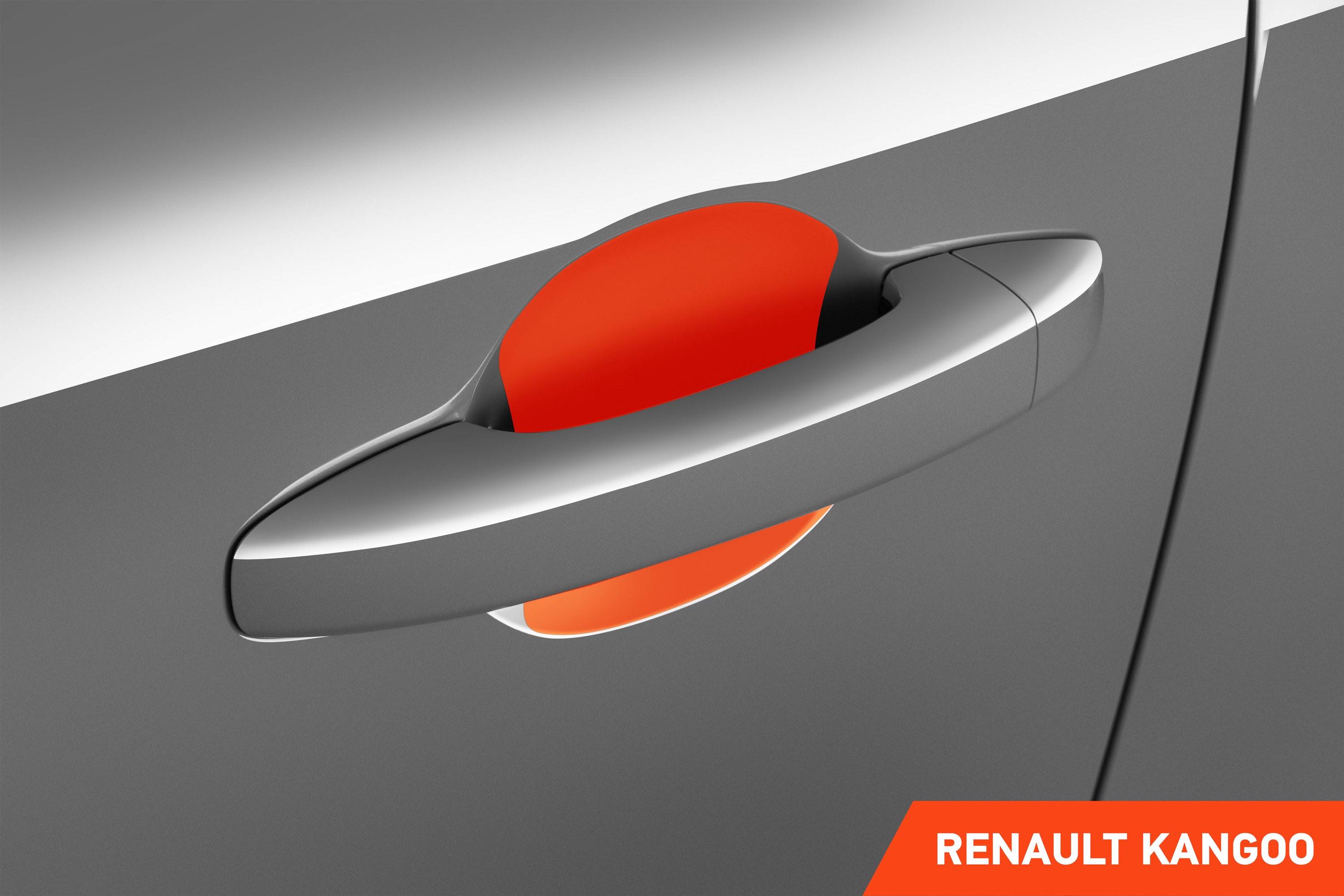 Auto Türgriffmulden Schutzfolie für Renault Kangoo 3 (III) I 2021 - 2025 im 4er Set