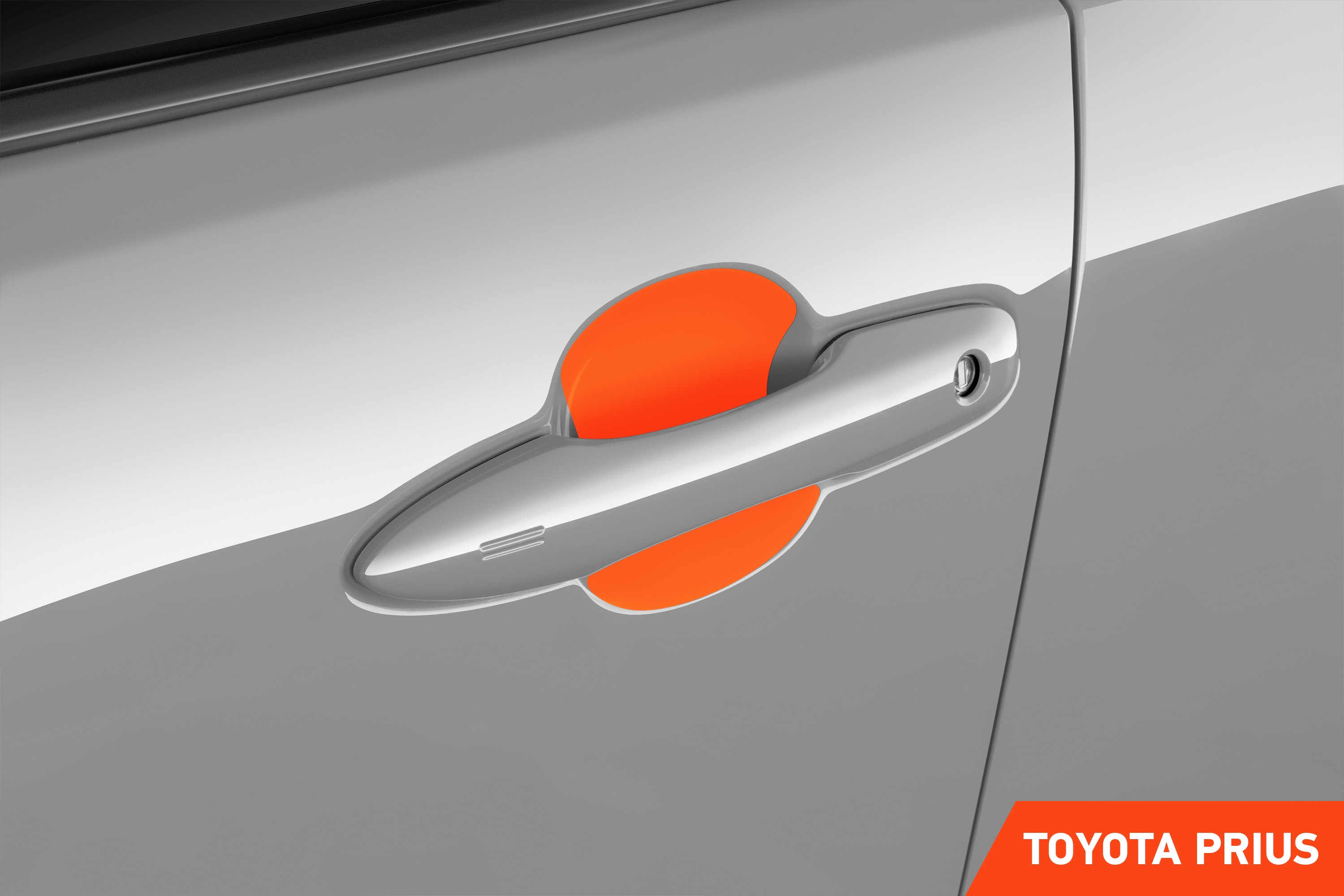 Auto Türgriffmulden Schutzfolie für Toyota Prius 5 (V) W6 I 2023 - 2025 im 4er Set