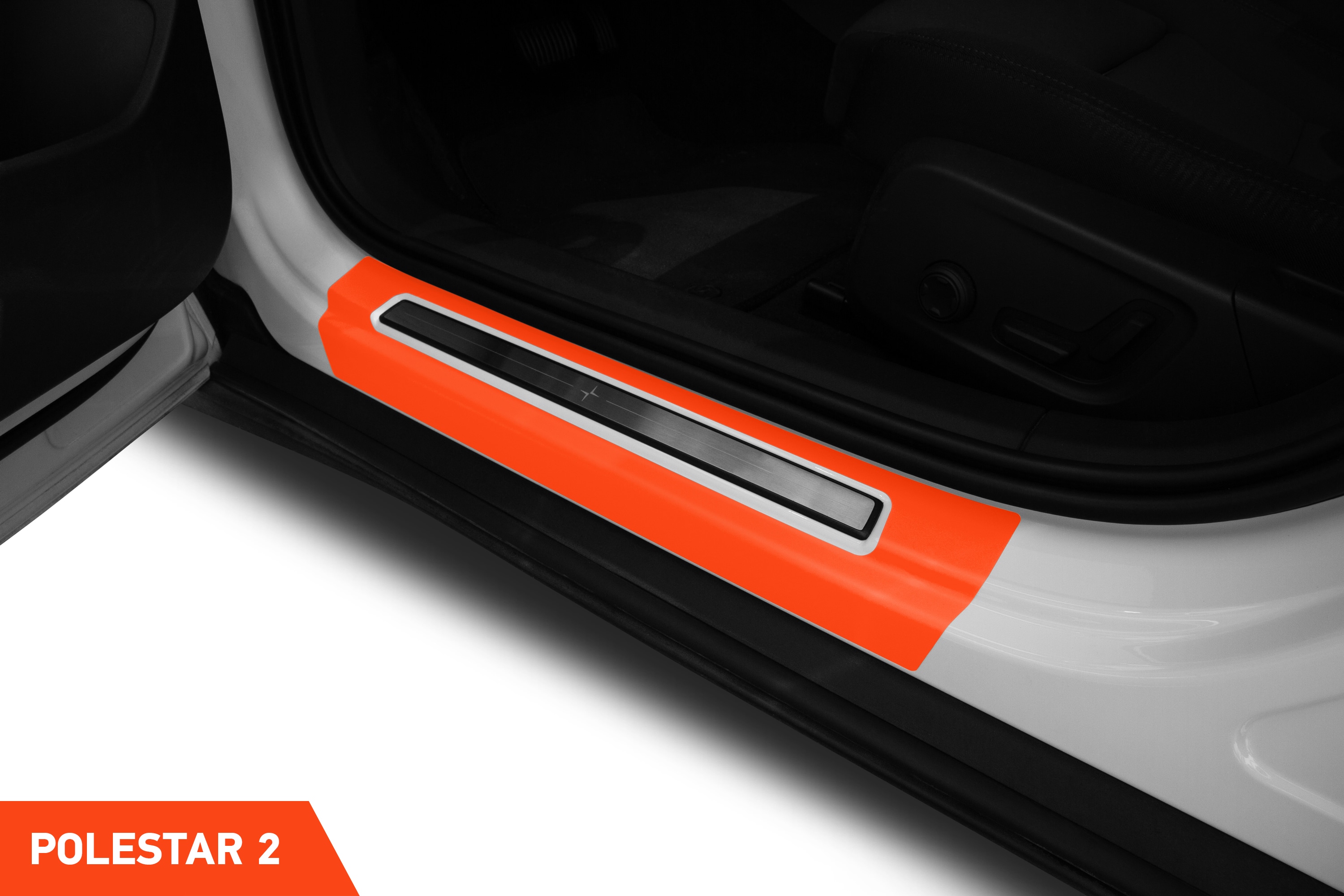 Einstiegsleisten Schutz für Polestar 2 I 2020 - 2025 im 4er Set