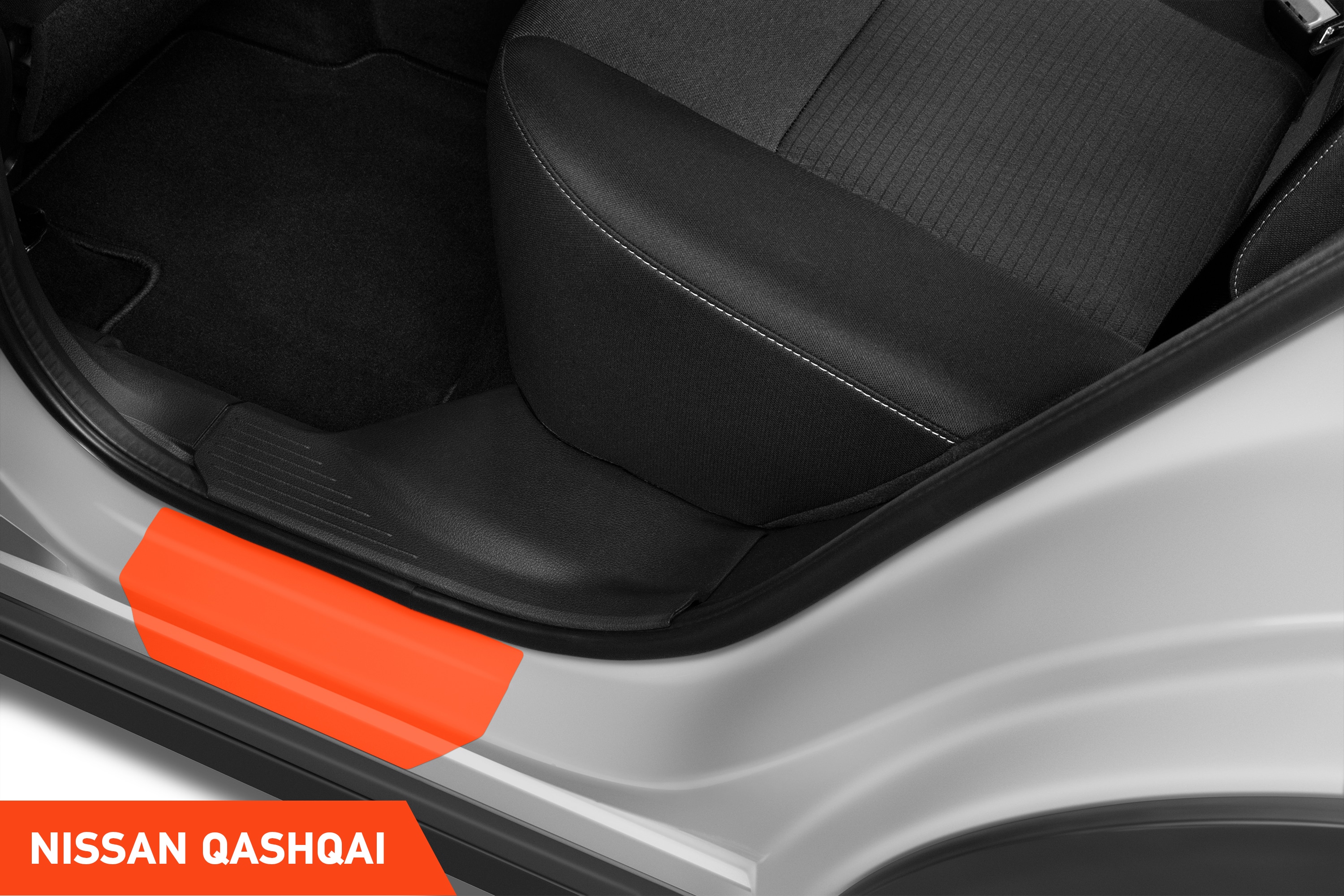 Einstiegsleisten Schutz für Nissan Qashqai 3 (III) J12 I 2021 - 2025 im 4er Set