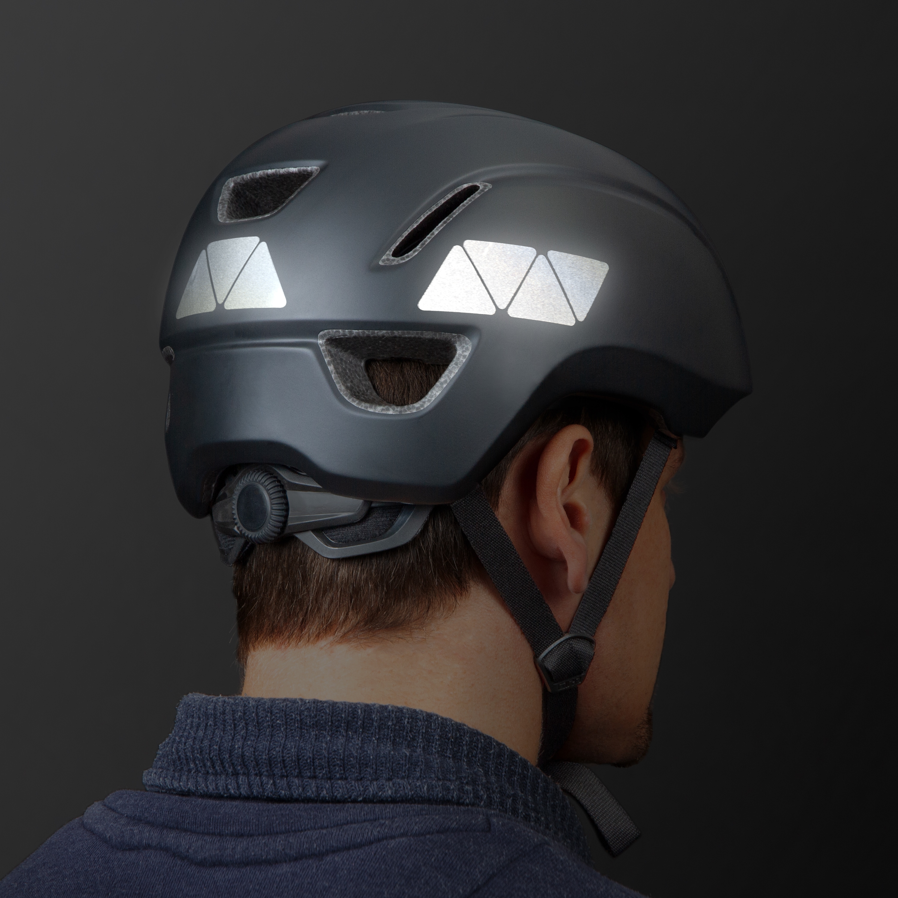 Reflektoren Sticker Set - Dreiecke groß  - für Fahrrad Roller Kinderwagen