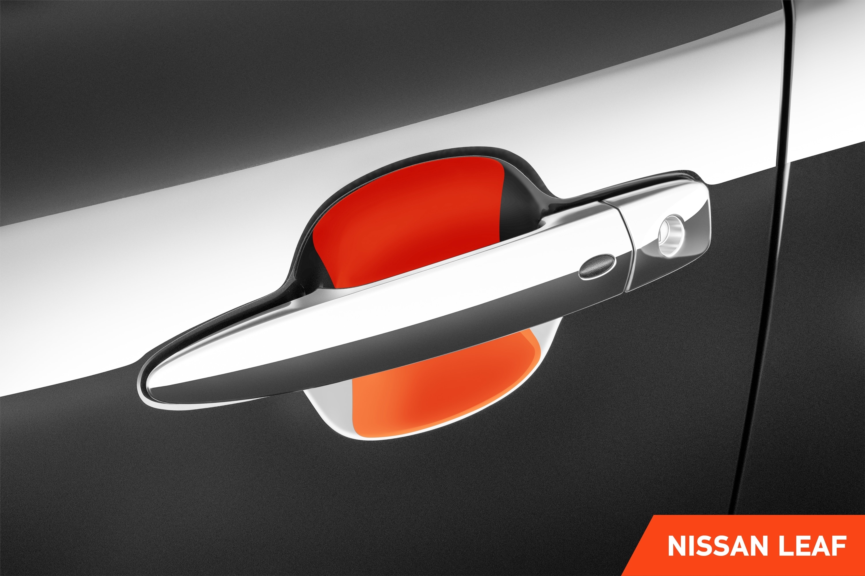 Auto Türgriffmulden Schutzfolie für Nissan Leaf 2 (II) ZE1 I 2017 - 2024 im 4er Set