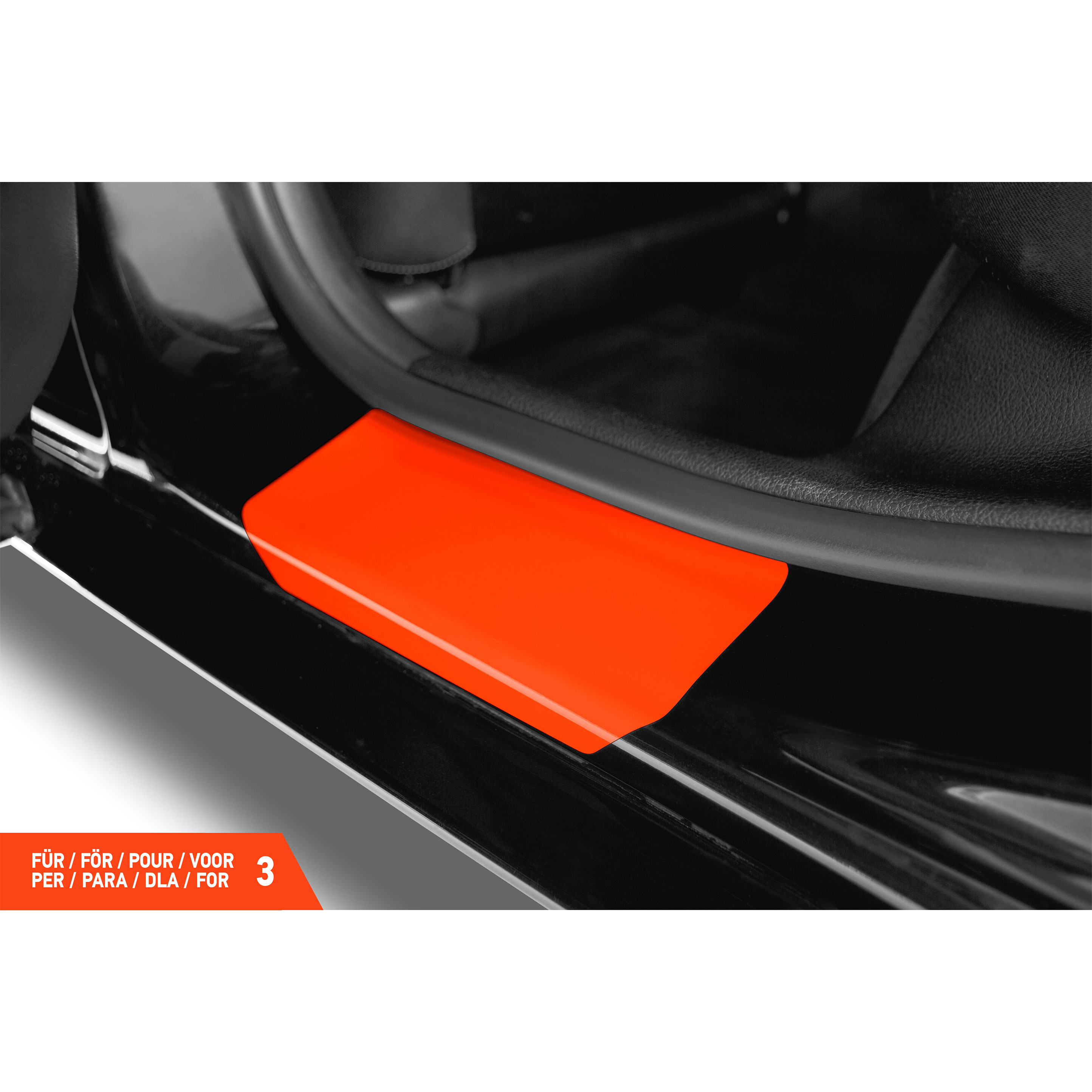 Einstiegsleisten Schutz für BMW 3er Limousine 6 (VI) F30 I 2012 - 2019 im 2er Set
