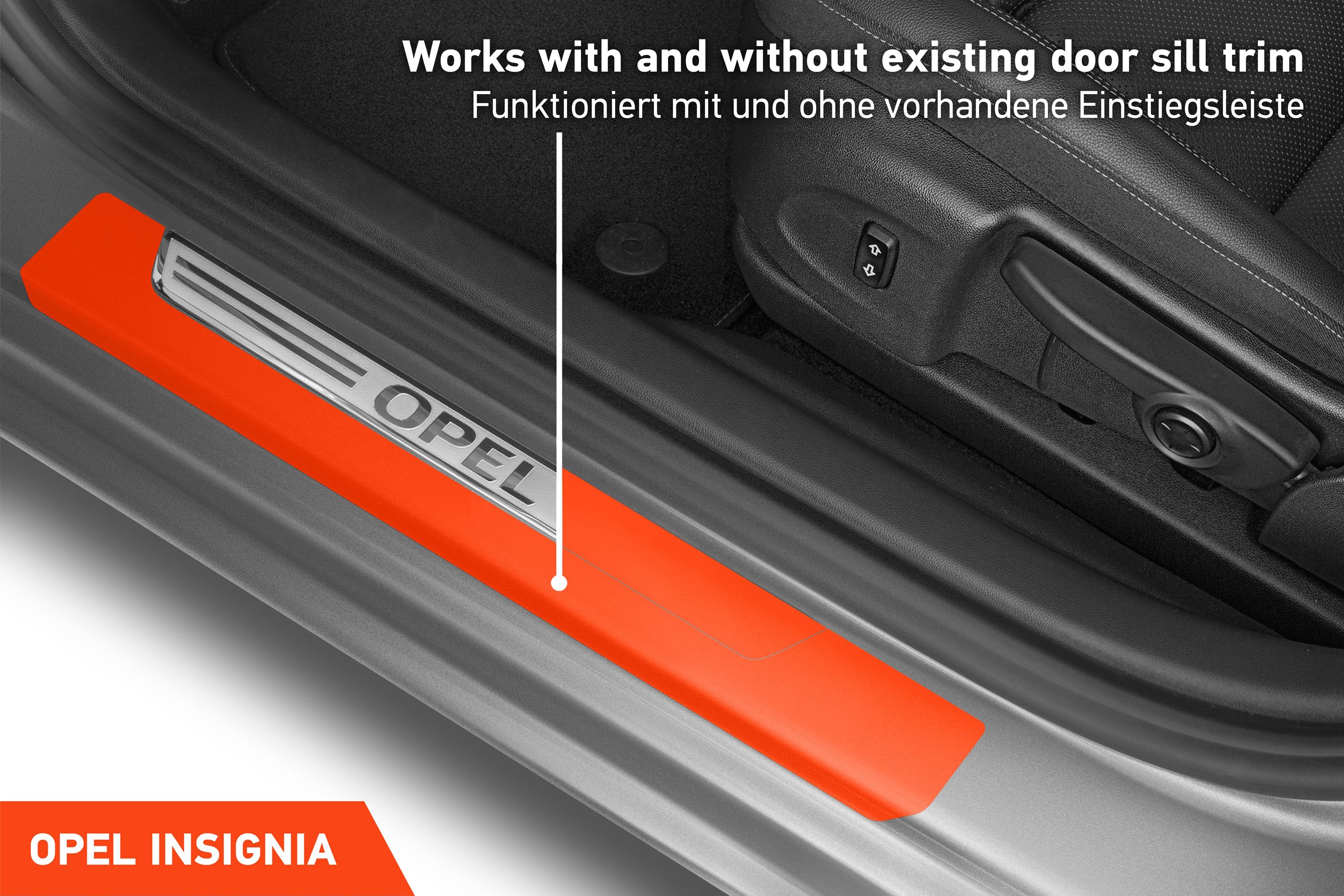 Einstiegsleisten Schutz für Opel Insignia Grand Sport B Z18 I 2017 - 2023 im 4er Set
