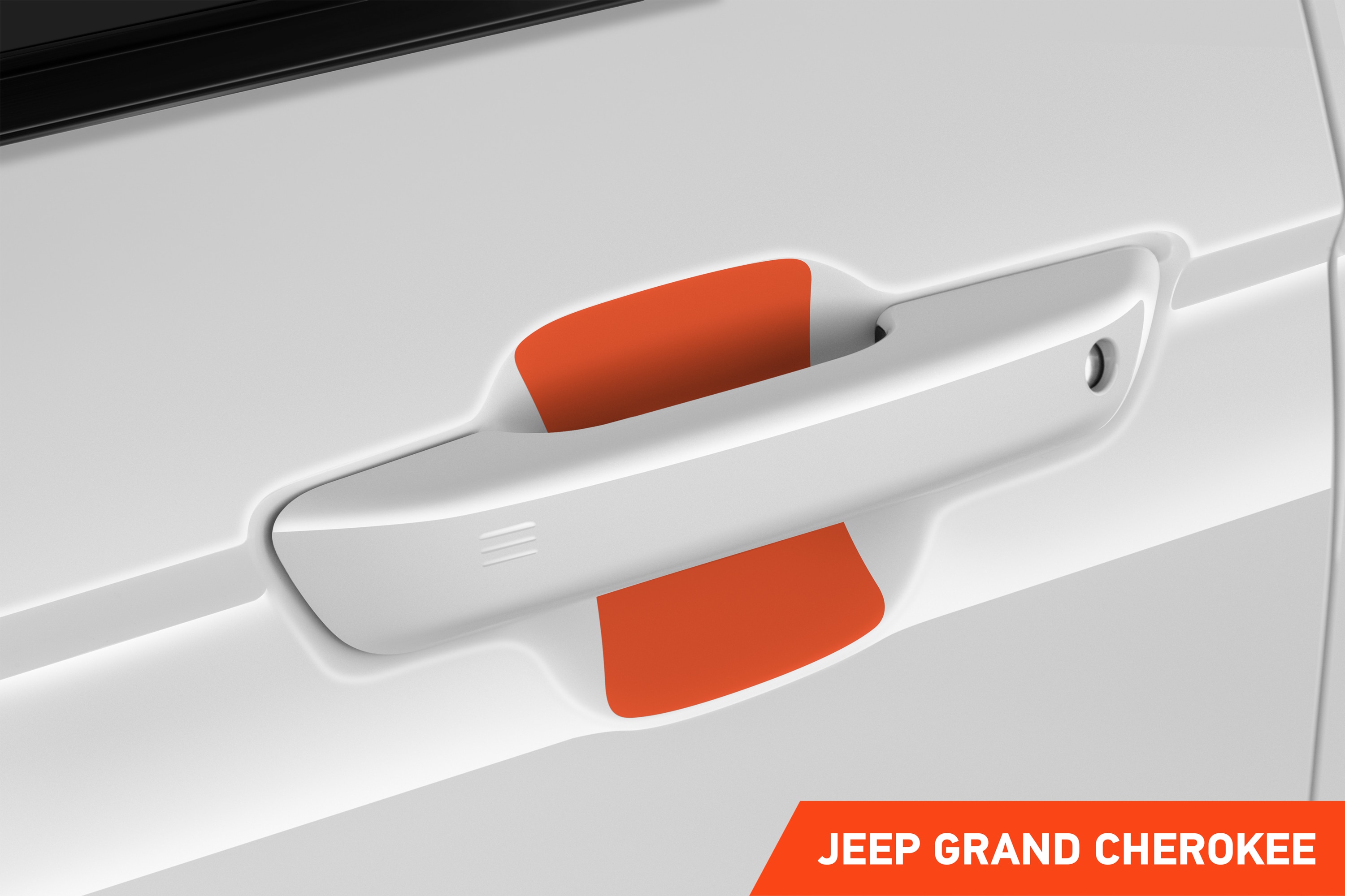 Auto Türgriffmulden Schutzfolie für Jeep Grand Cherokee 5 (V) WL I 2021 - 2025 im 4er Set