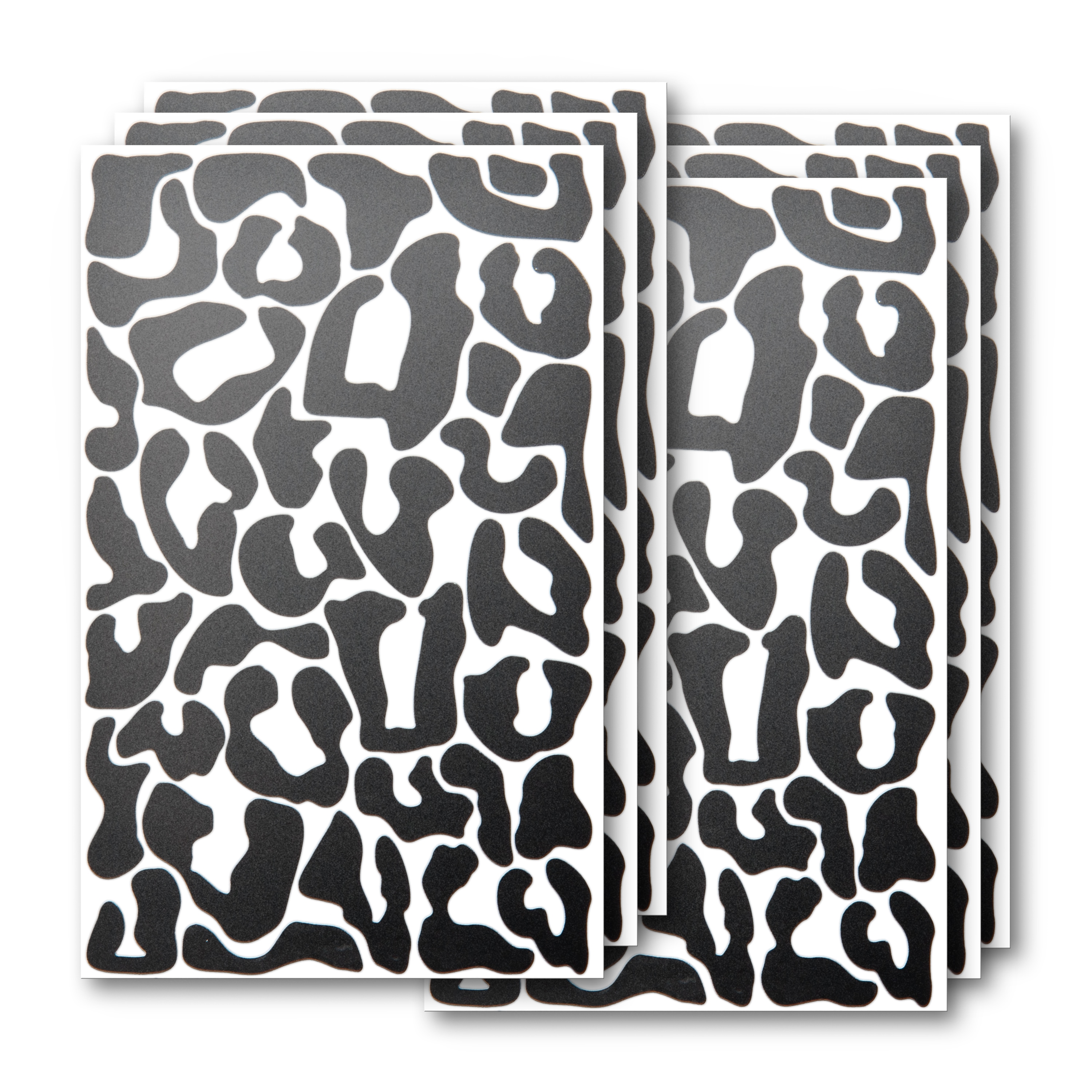 Reflektoren Sticker Set - Leopard  - für Fahrrad Roller Kinderwagen