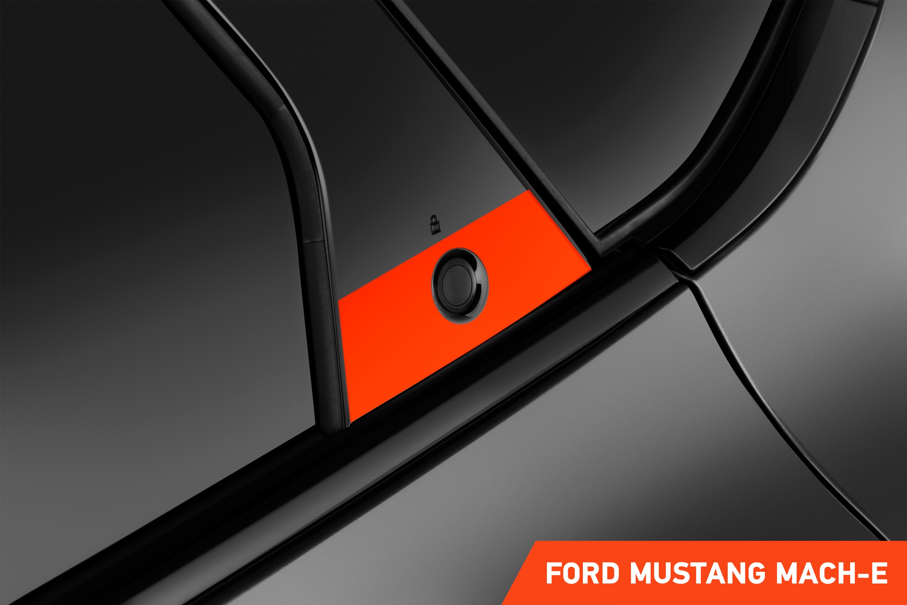 Auto Türgriffmulden Schutzfolie für Ford Mustang Mach-E I 2021 - 2025 im 4er Set