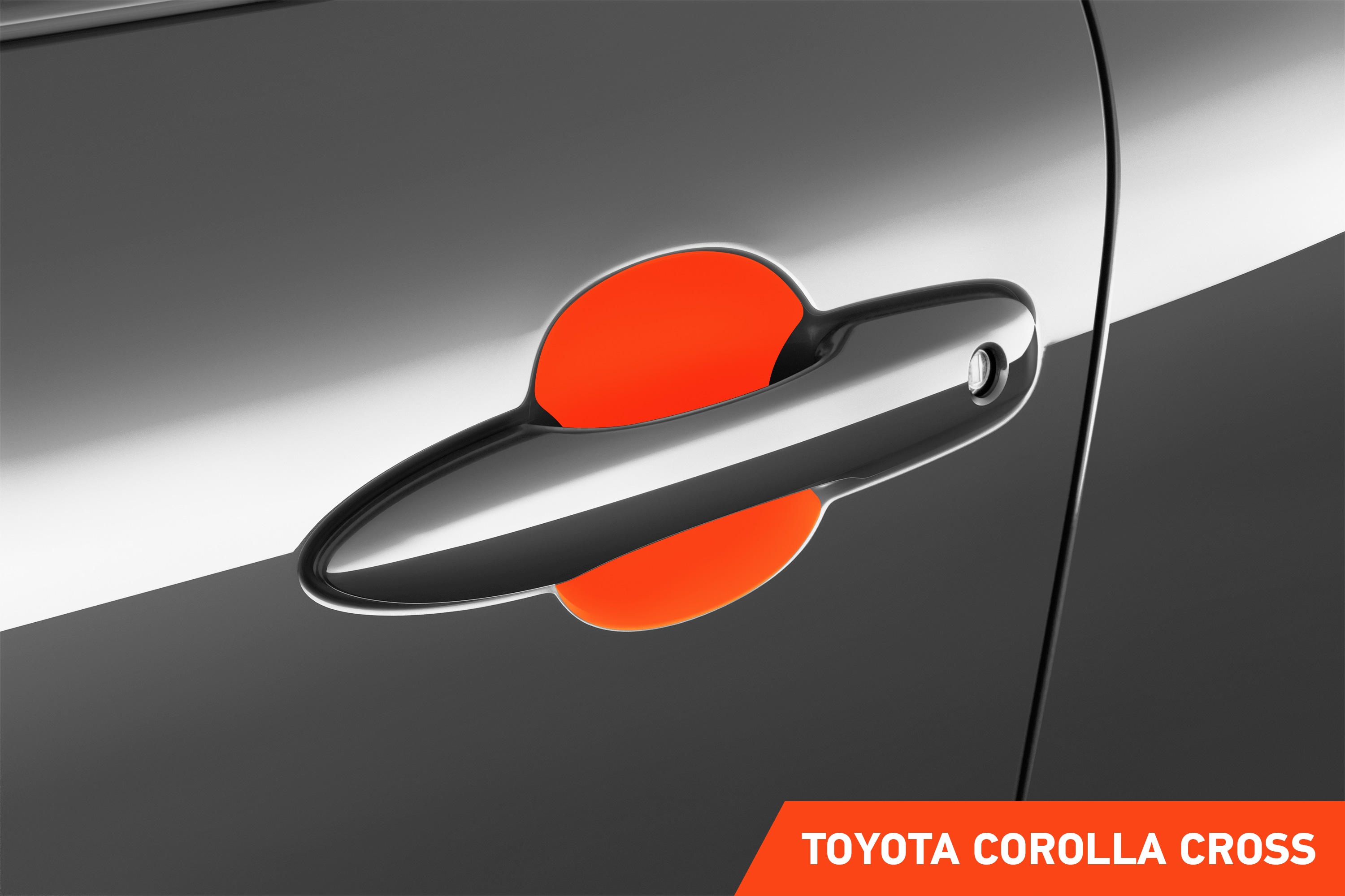 Auto Türgriffmulden Schutzfolie für Toyota Corolla Cross XG10 I 2022 - 2025 im 4er Set