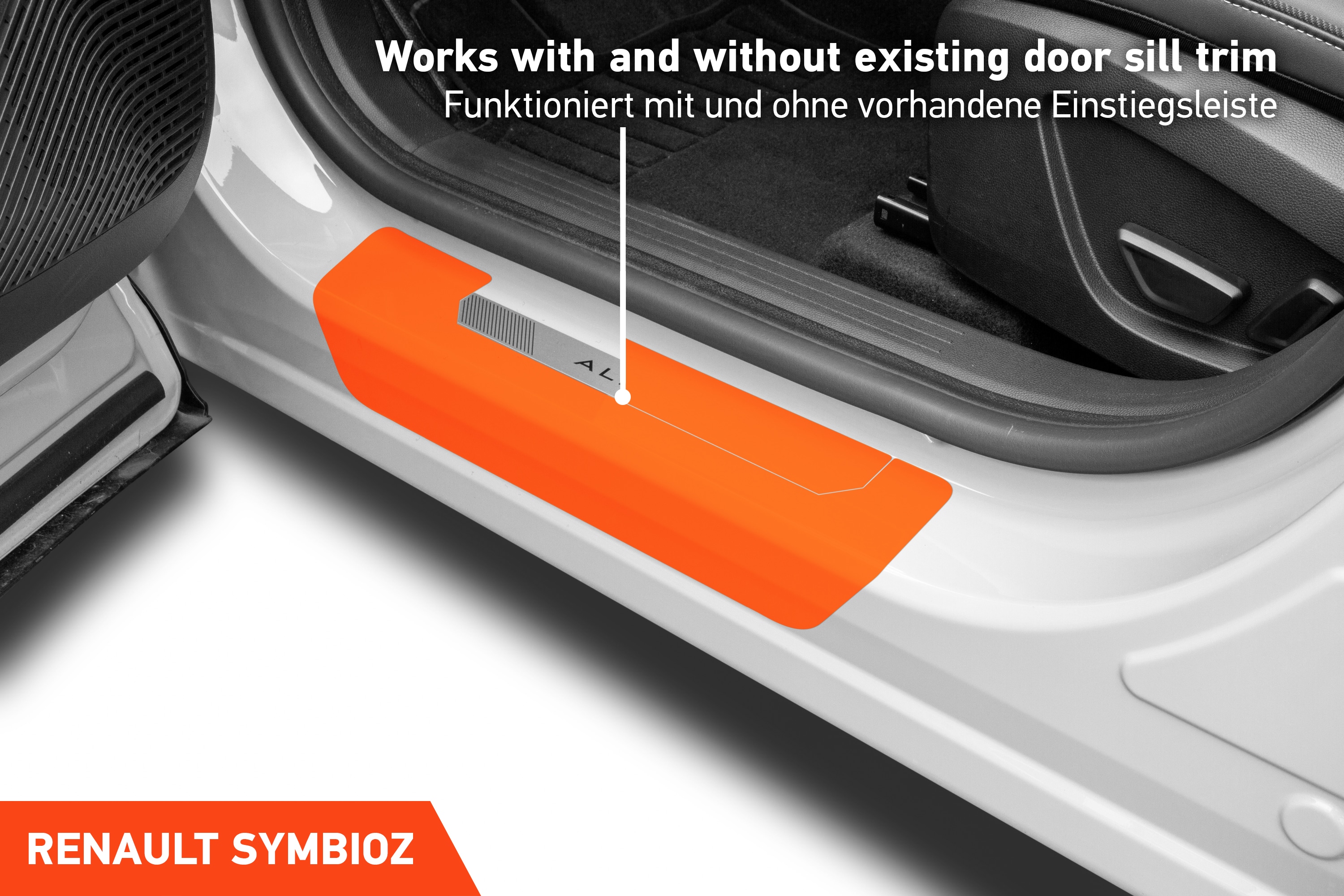 Einstiegsleisten Schutz für Renault Symbioz I 2024 - 2025 im 4er Set