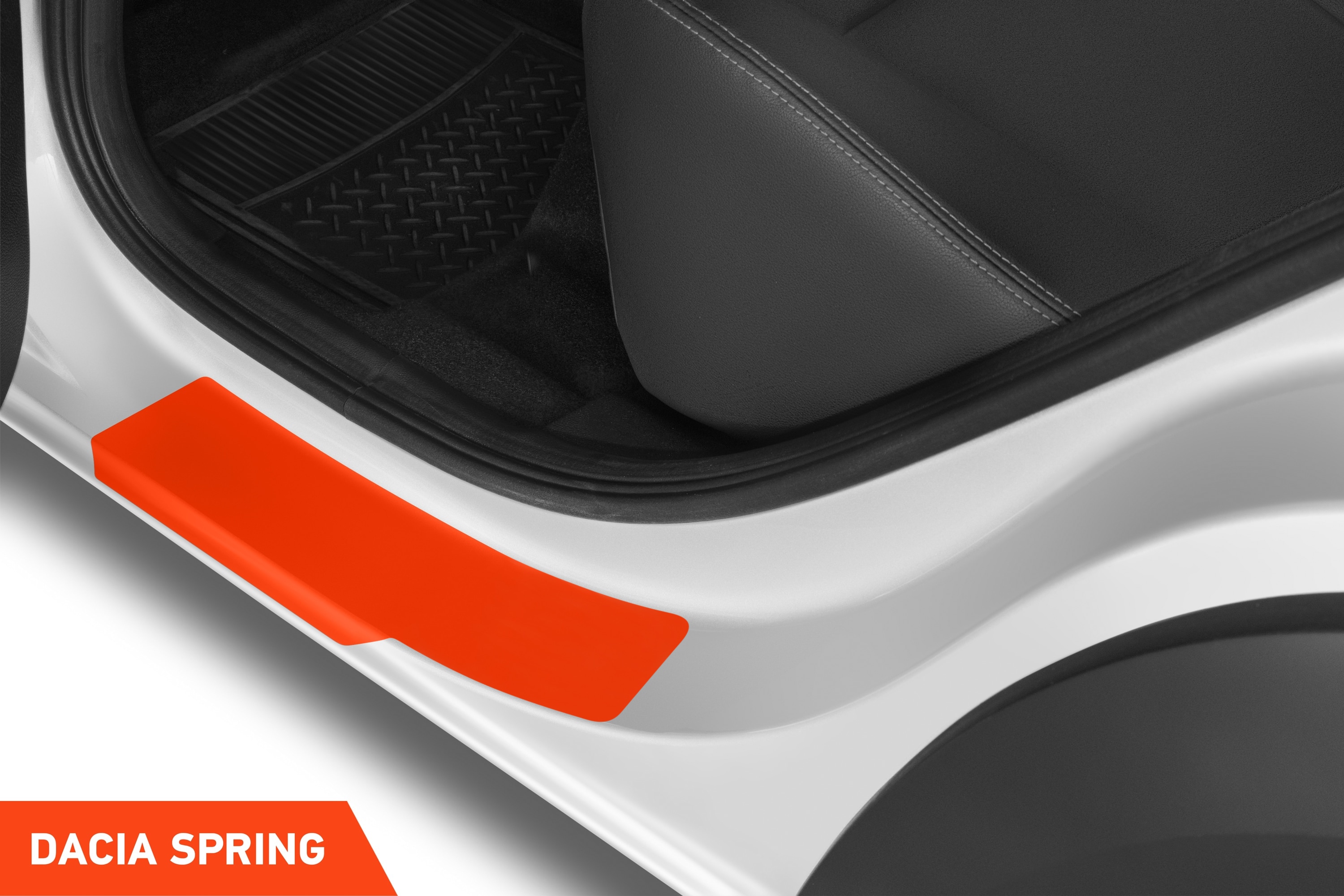 Einstiegsleisten Schutz für Dacia Spring BBG I 2021 - 2024 im 4er Set