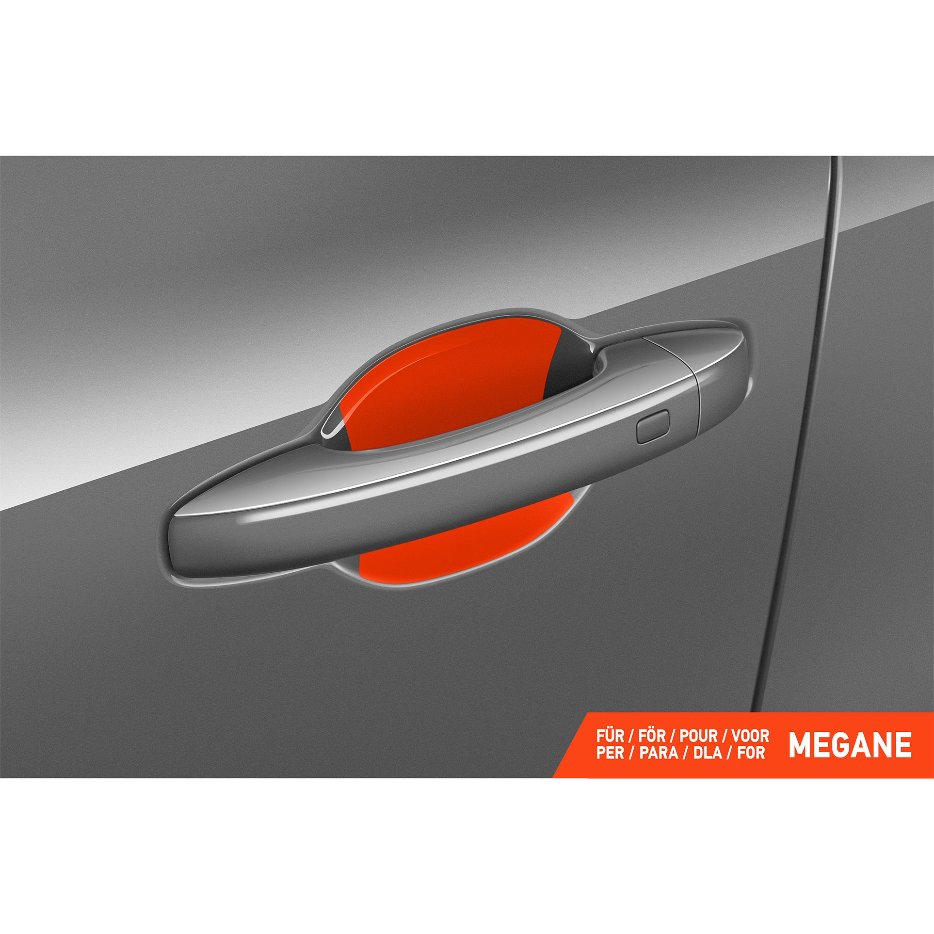Auto Türgriffmulden Schutzfolie für Renault Mégane Grandtour 4 (IV) K9A I 2016 - 2024 im 4er Set