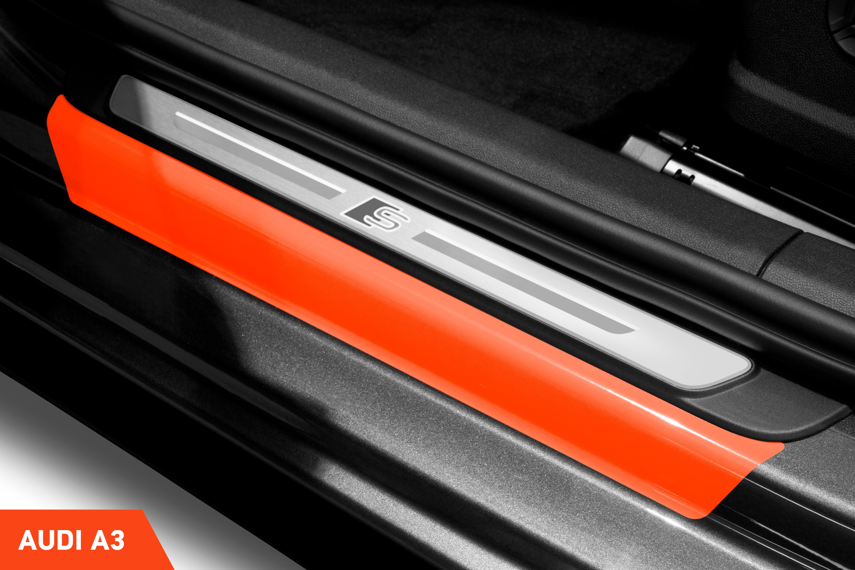 Einstiegsleisten Schutz für Audi A3 Sportback 4 (IV) 8Y I 2020 - 2025 im 4er Set