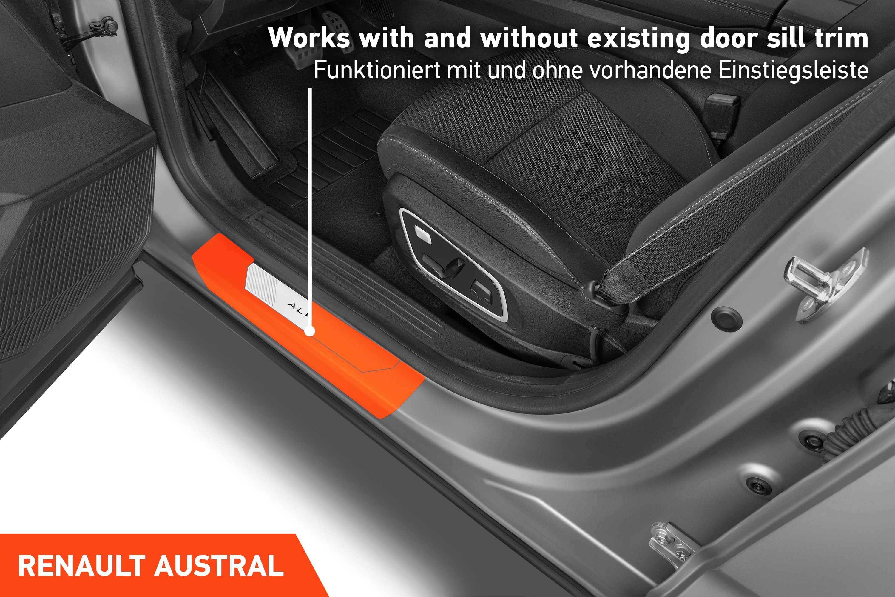Einstiegsleisten Schutz für Renault Austral I 2022 - 2025 im 4er Set