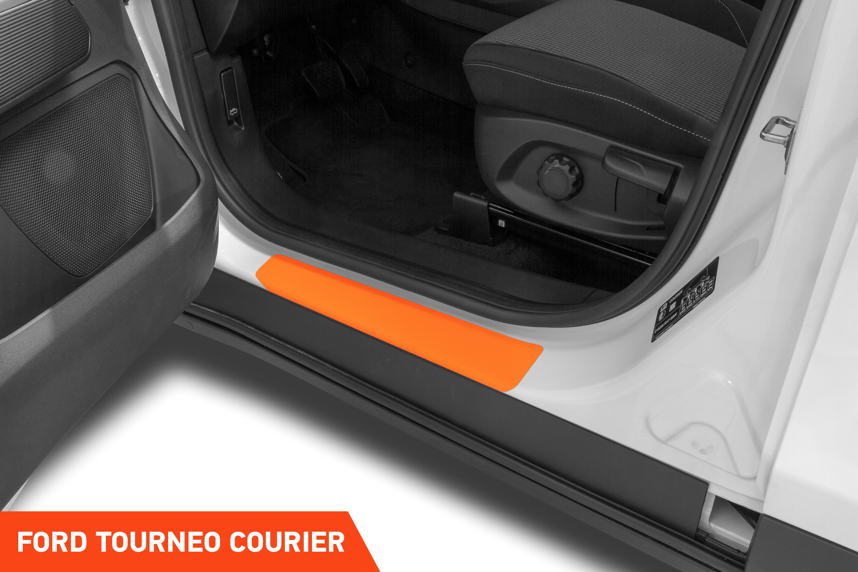 Einstiegsleisten Schutz für Ford Tourneo Courier 2 (II) N1P I 2023 - 2025 im 4er Set