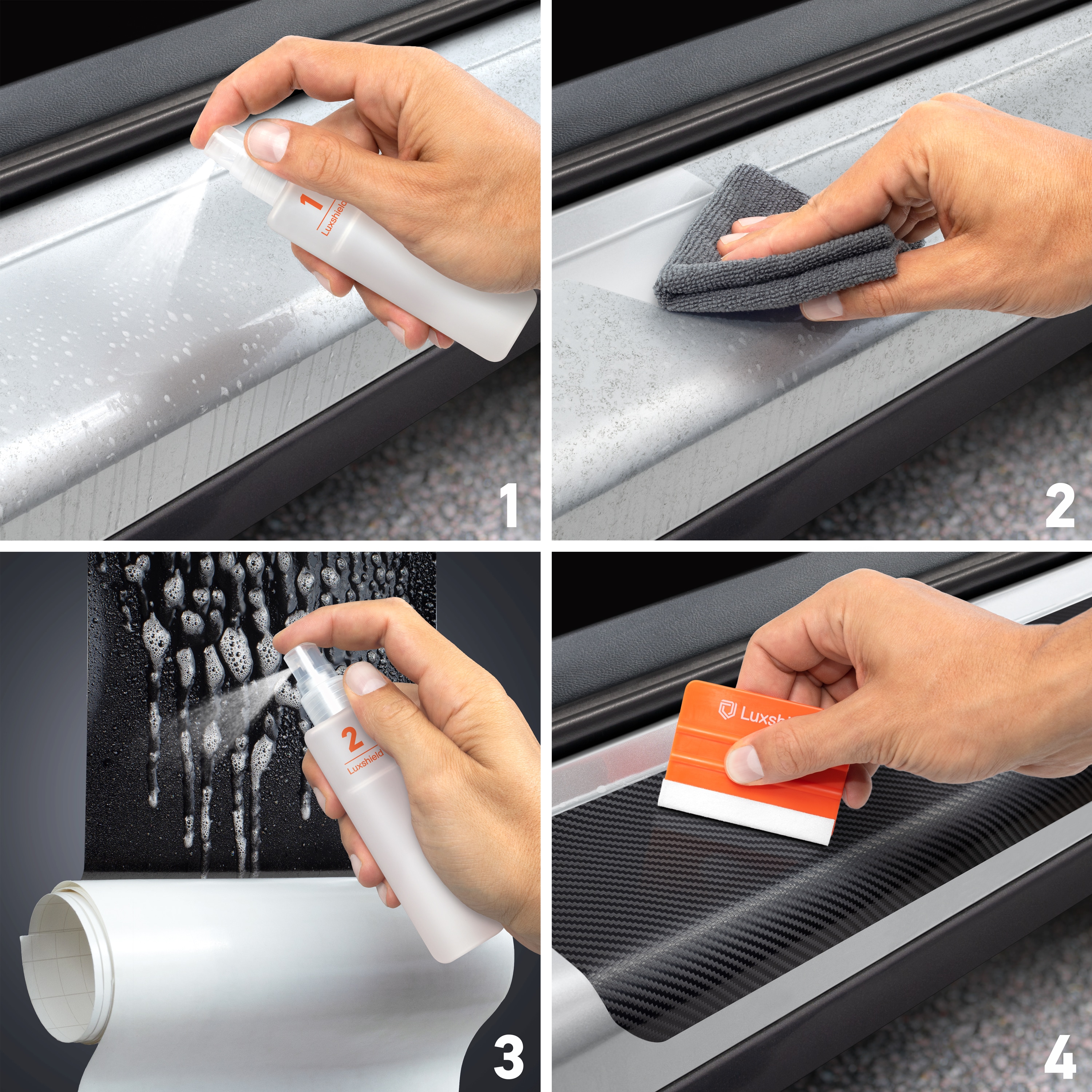 Einstiegsleisten Schutz für Citroën Berlingo 3 (III) I 2018 - 2025 im 2er Set