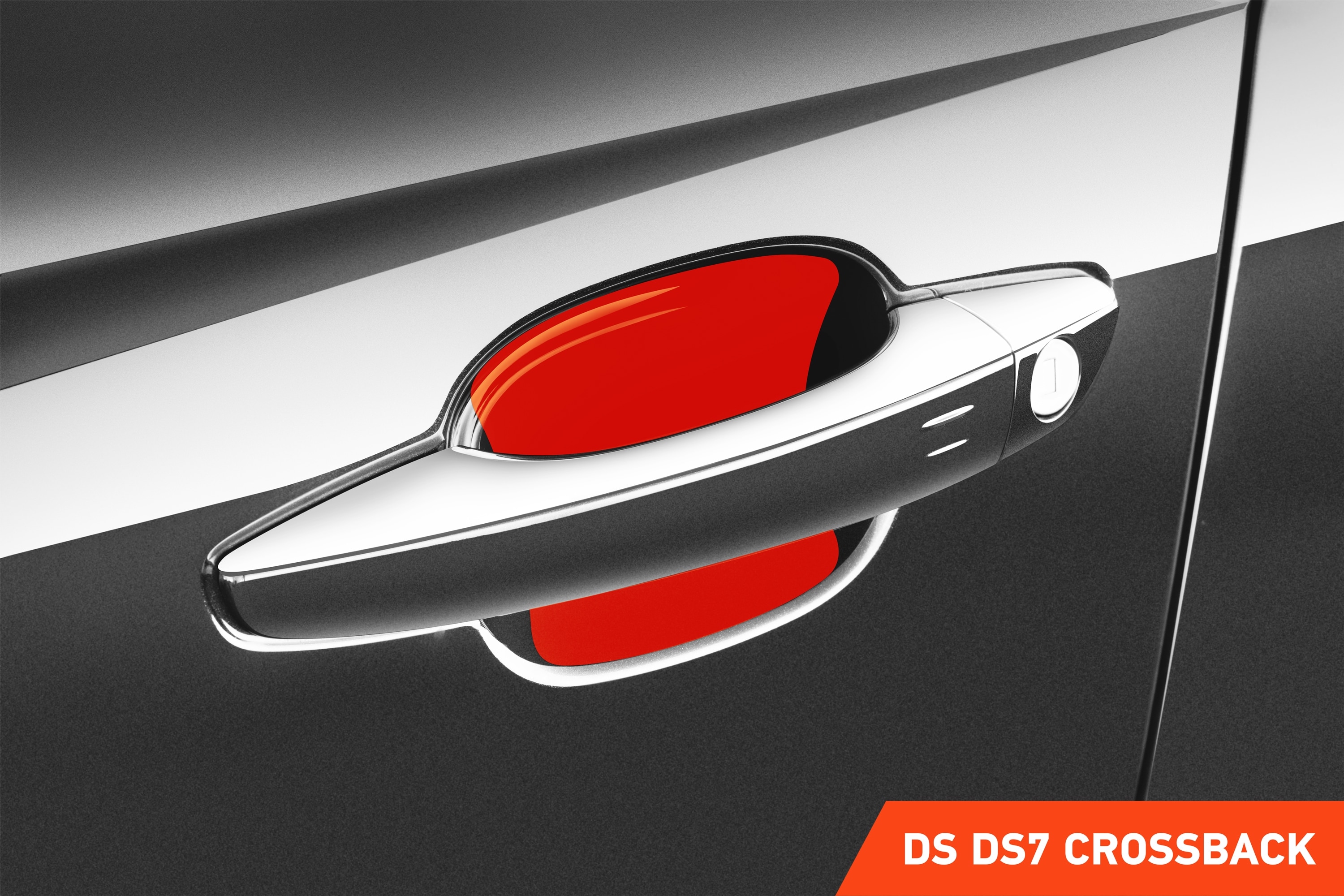 Auto Türgriffmulden Schutzfolie für DS Automobiles DS 7 I 2018 - 2025 im 4er Set