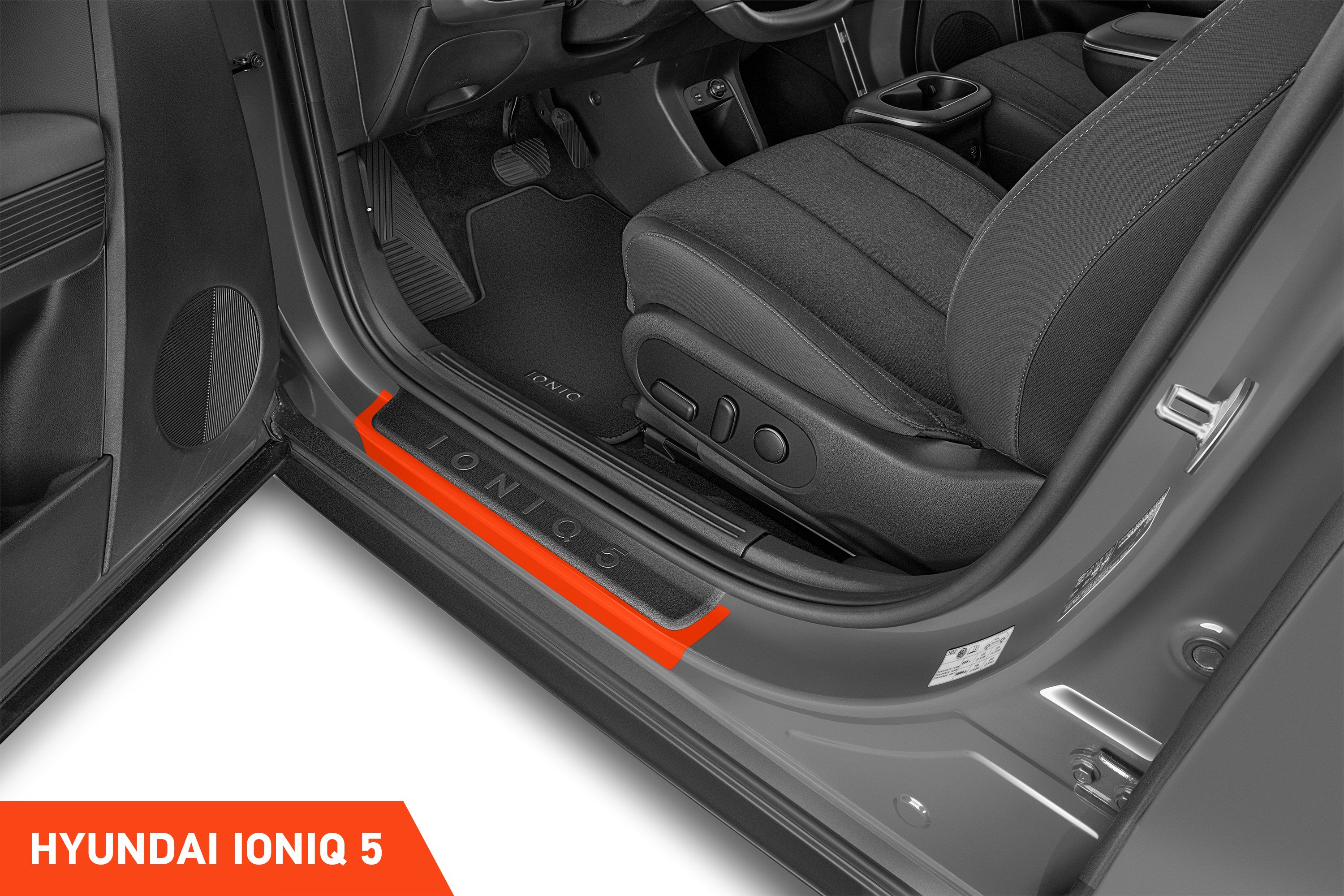 Einstiegsleisten Schutz für Hyundai Ioniq 5 I 2021 - 2025 im 4er Set