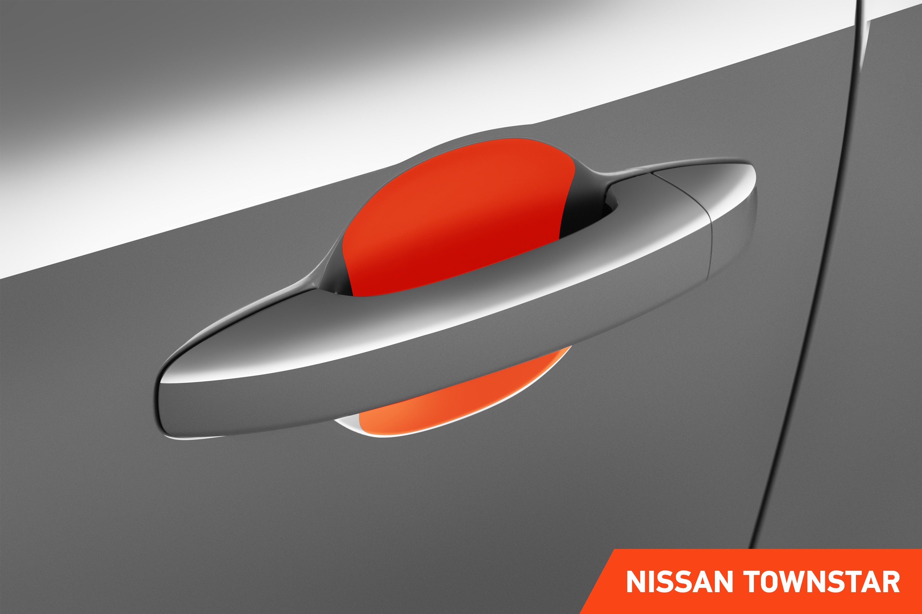 Auto Türgriffmulden Schutzfolie für Nissan Townstar I 2022 - 2025 im 4er Set