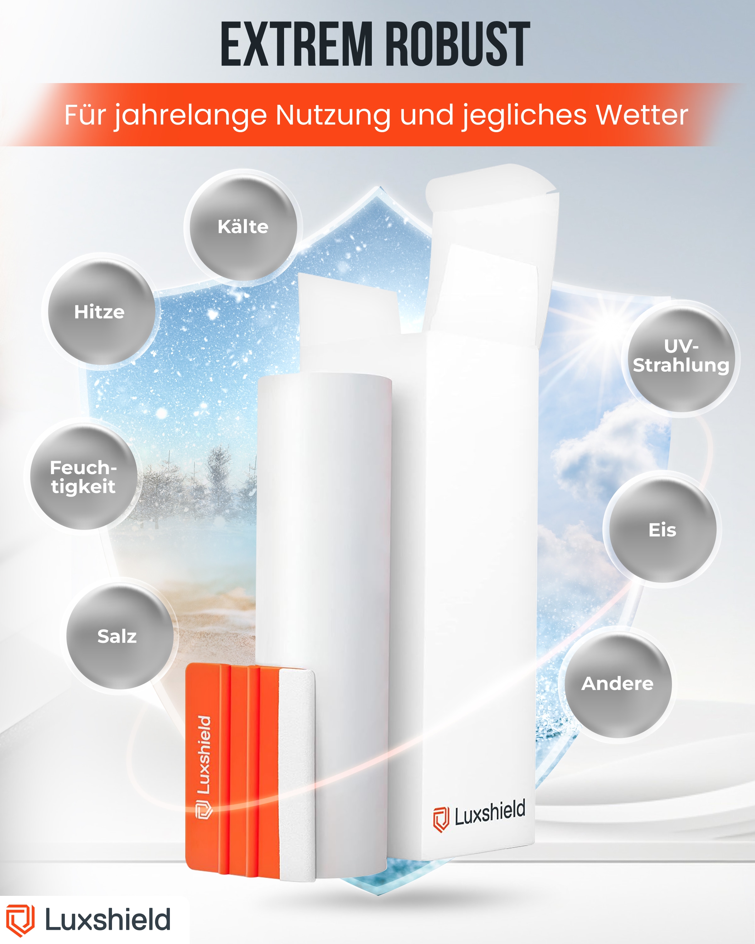 Lackschutzfolie Transparent matt 12x100cm