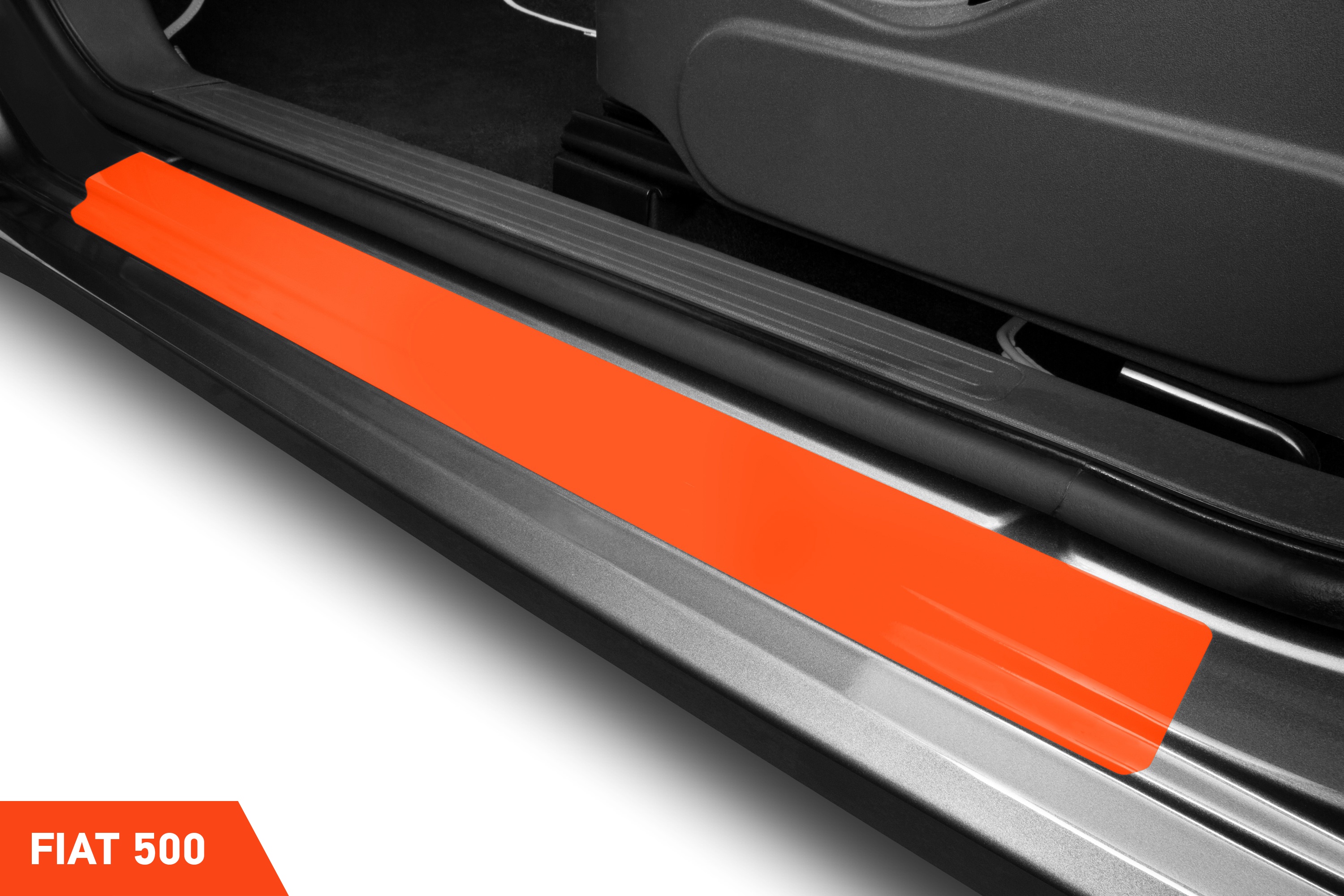 Einstiegsleisten Schutz für Fiat 500 312 I 2008 - 2025 im 2er Set