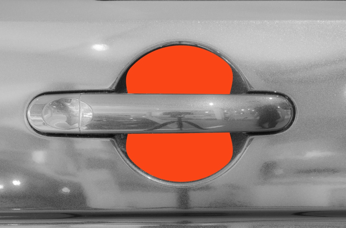 Auto Türgriffmulden Schutzfolie für VW Caddy 4 (IV) SA I 2015 - 2020 im 4er Set