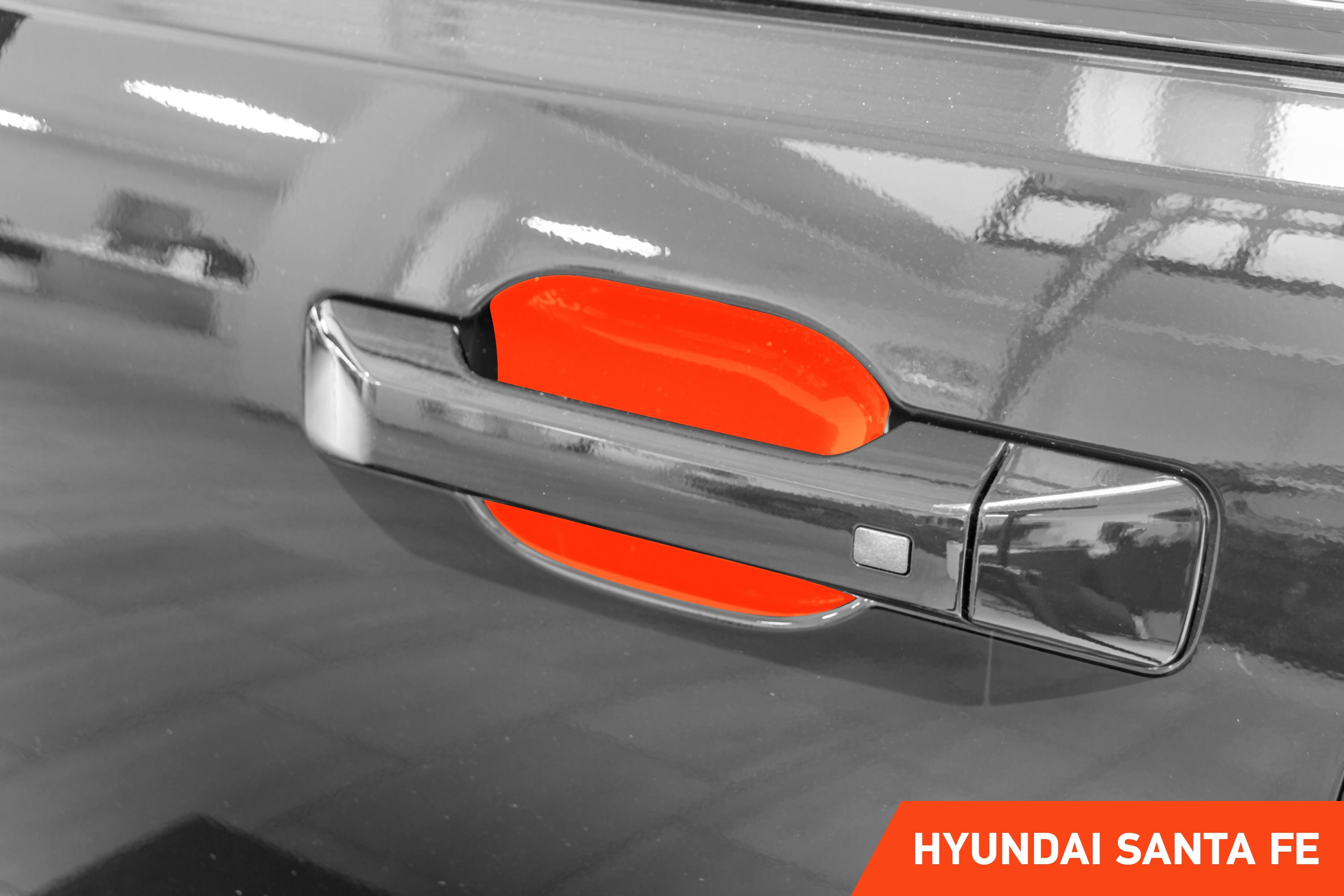 Auto Türgriffmulden Schutzfolie für Hyundai Santa Fe 5 (V) MX5 I 2024 - 2025 im 4er Set