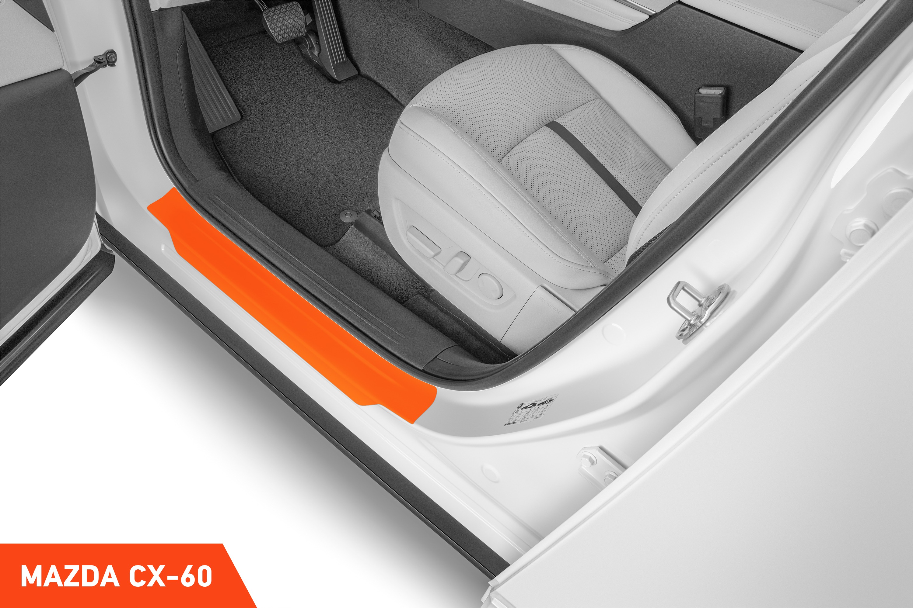 Einstiegsleisten Schutz für Mazda CX-60 I 2022 - 2025 im 4er Set