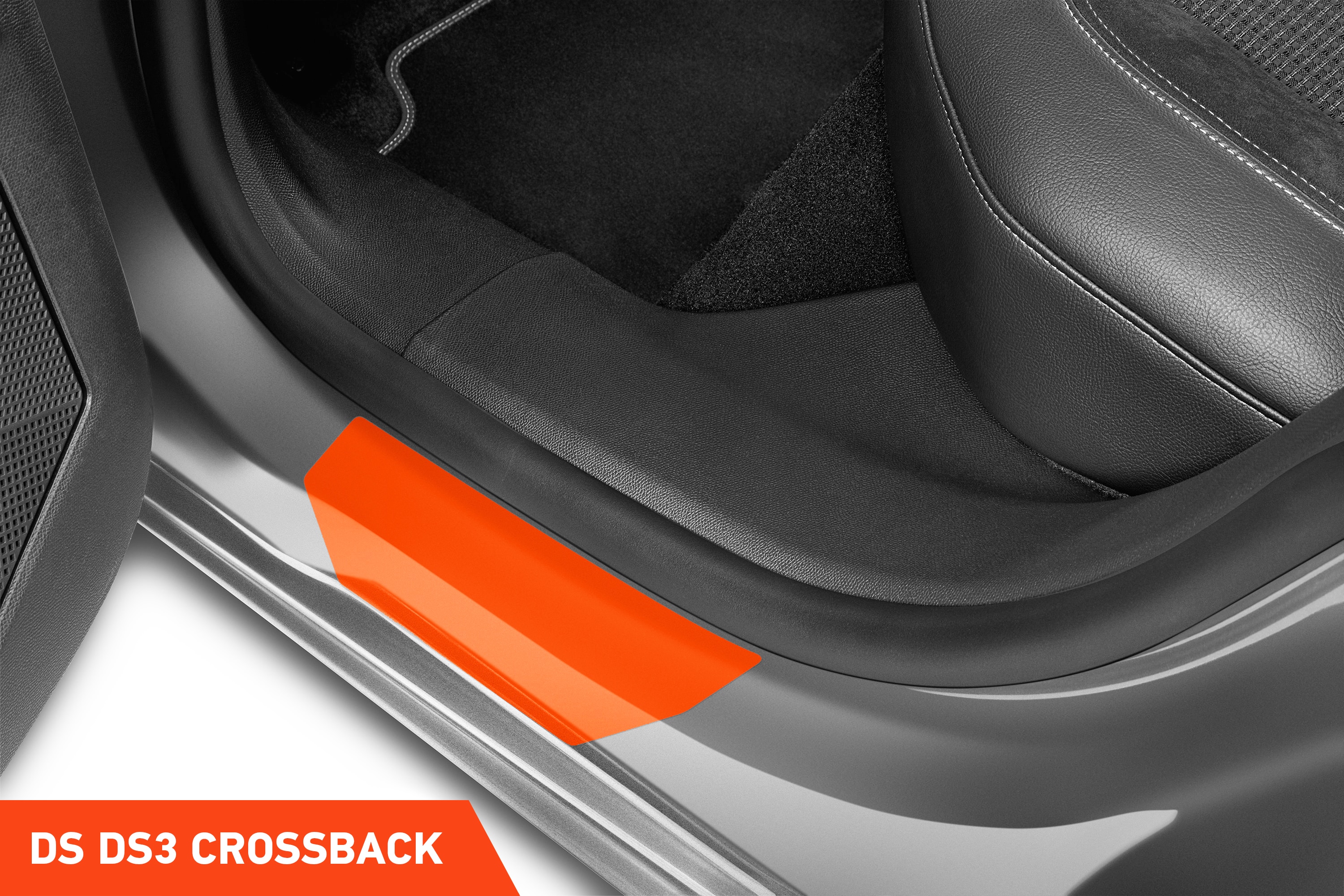 Einstiegsleisten Schutz für DS Automobiles DS 3 I 2019 - 2025 im 4er Set