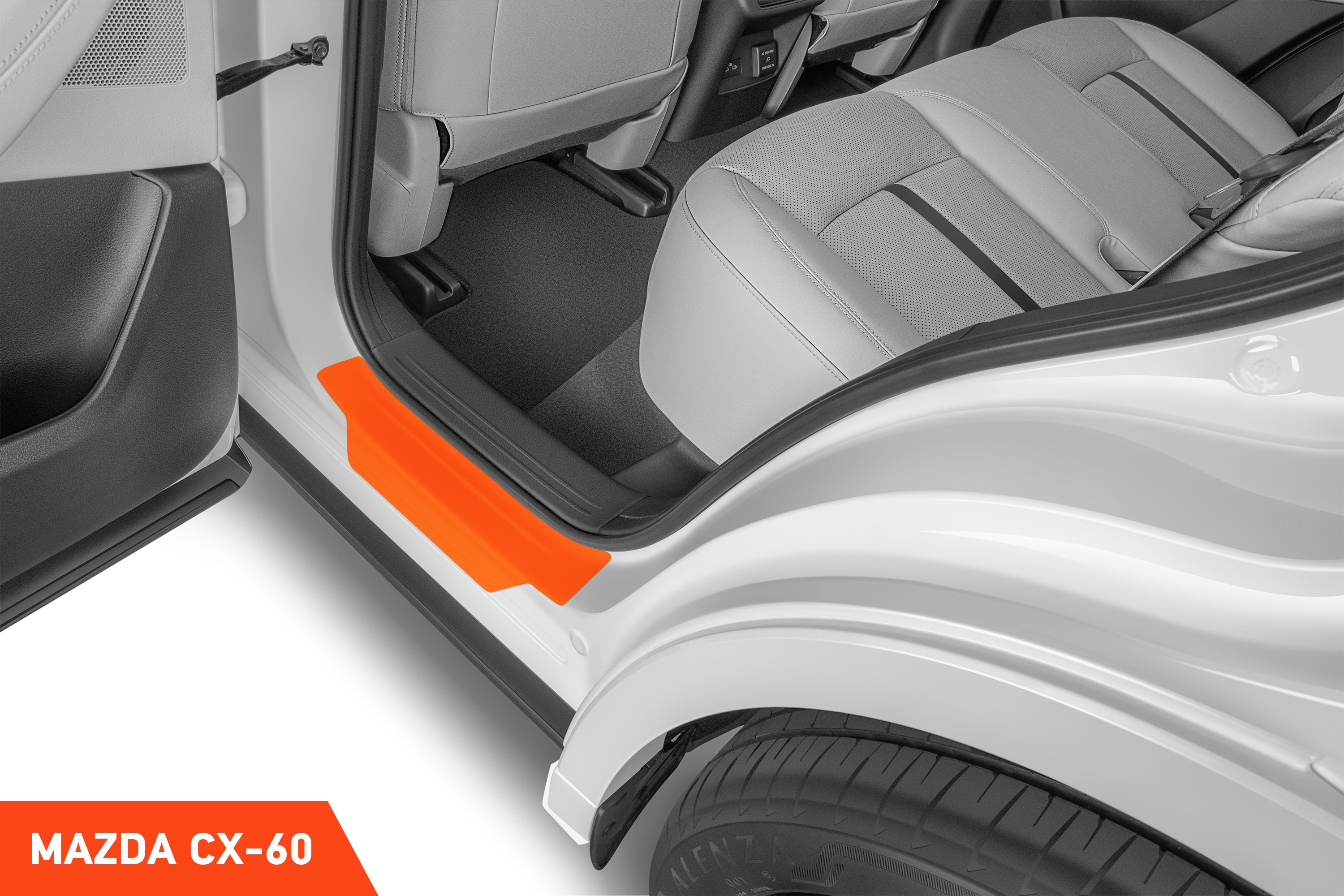 Einstiegsleisten Schutz für Mazda CX-60 I 2022 - 2025 im 4er Set