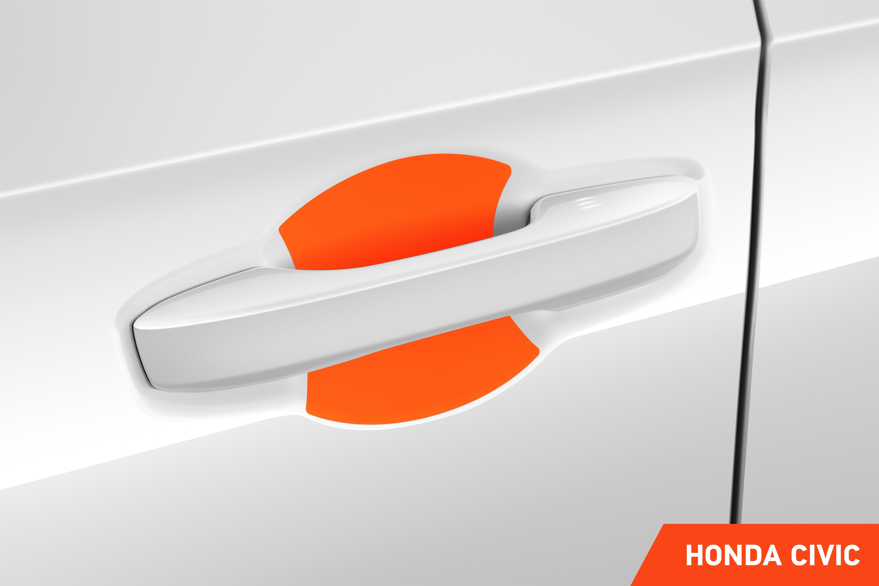 Auto Türgriffmulden Schutzfolie für Honda Civic Limousine 11 (XI) I 2021 - 2025 im 4er Set