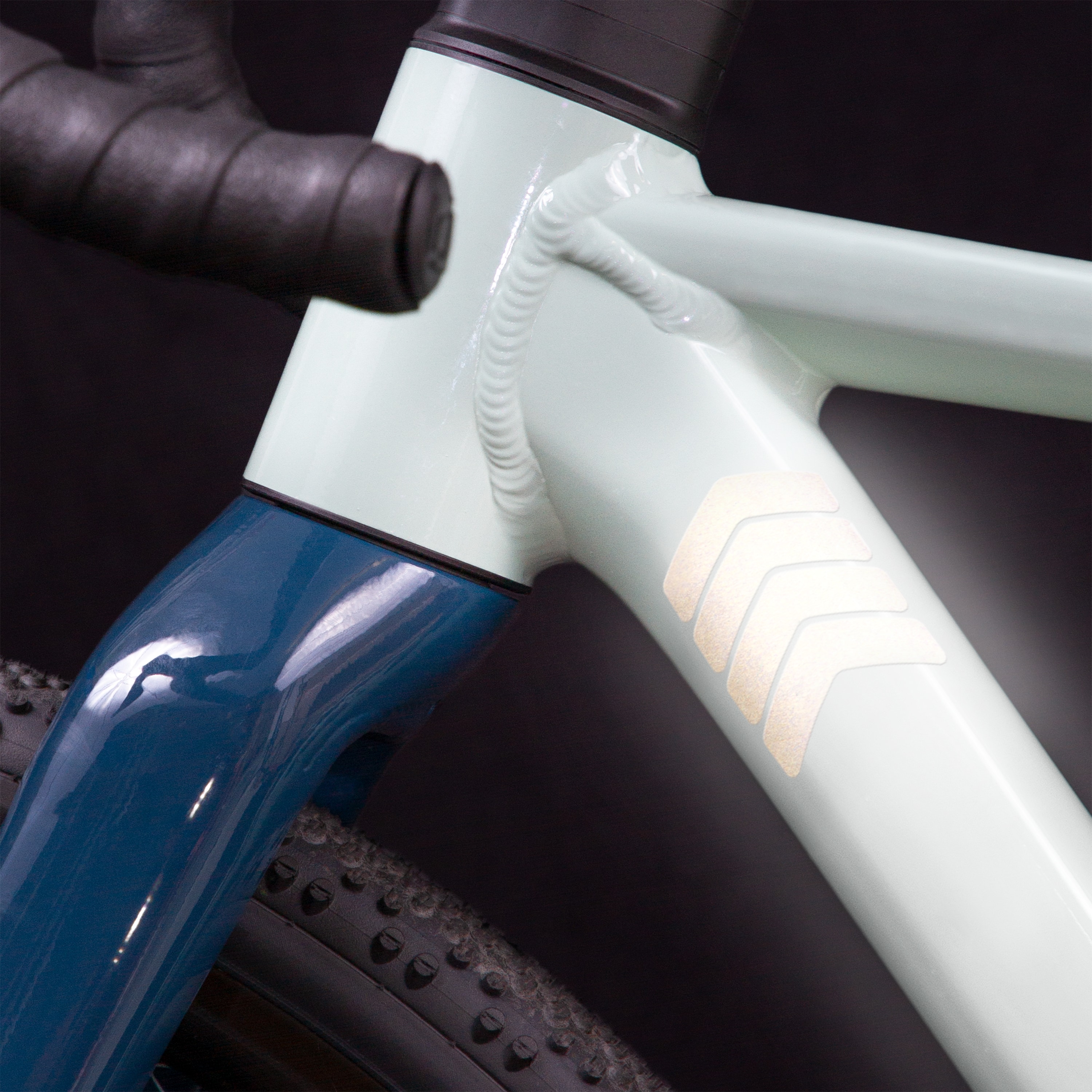 Reflektoren Sticker Set - Chevrons  - für Fahrrad Roller Kinderwagen