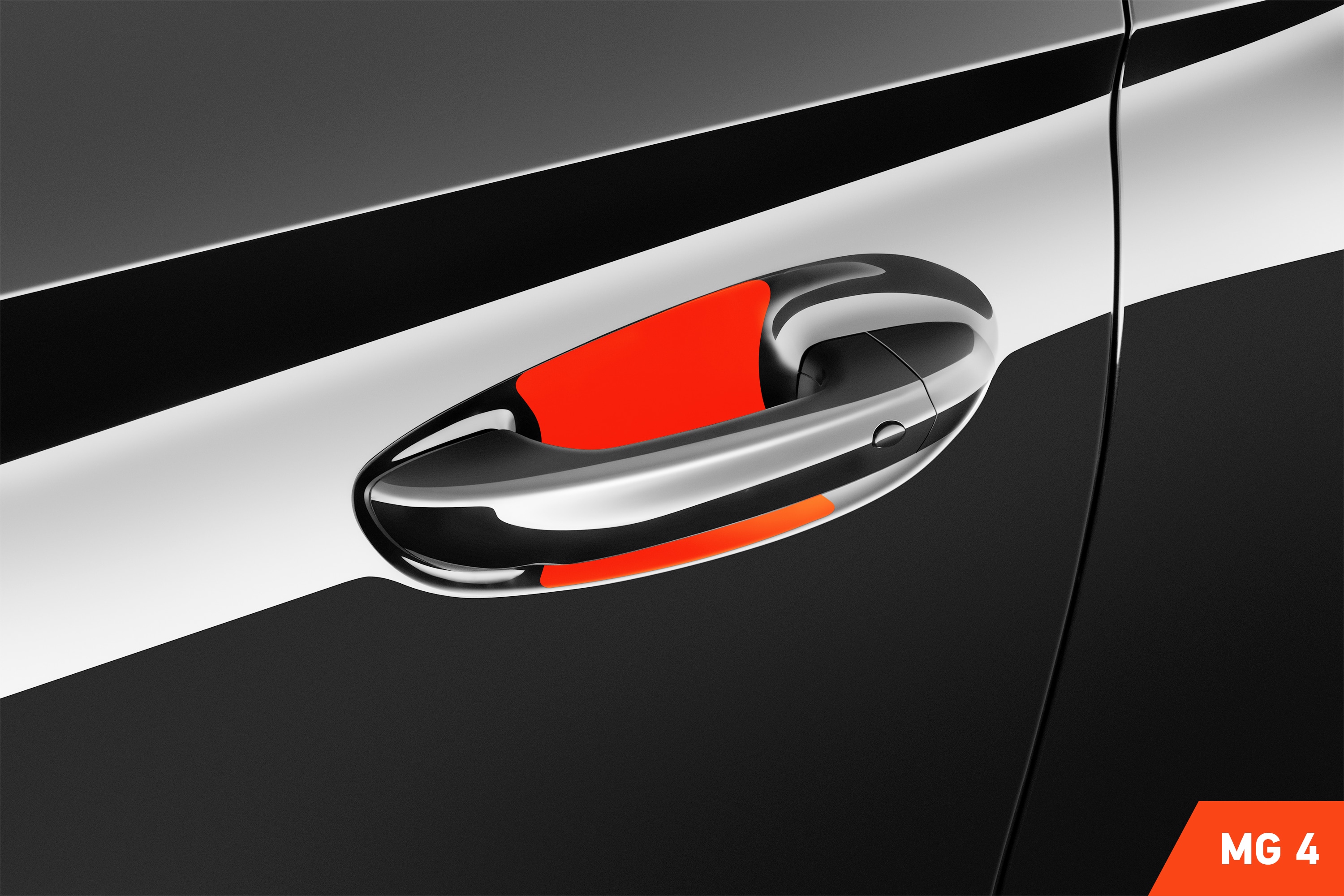 Auto Türgriffmulden Schutzfolie für MG 4 I 2022 - 2025 im 4er Set