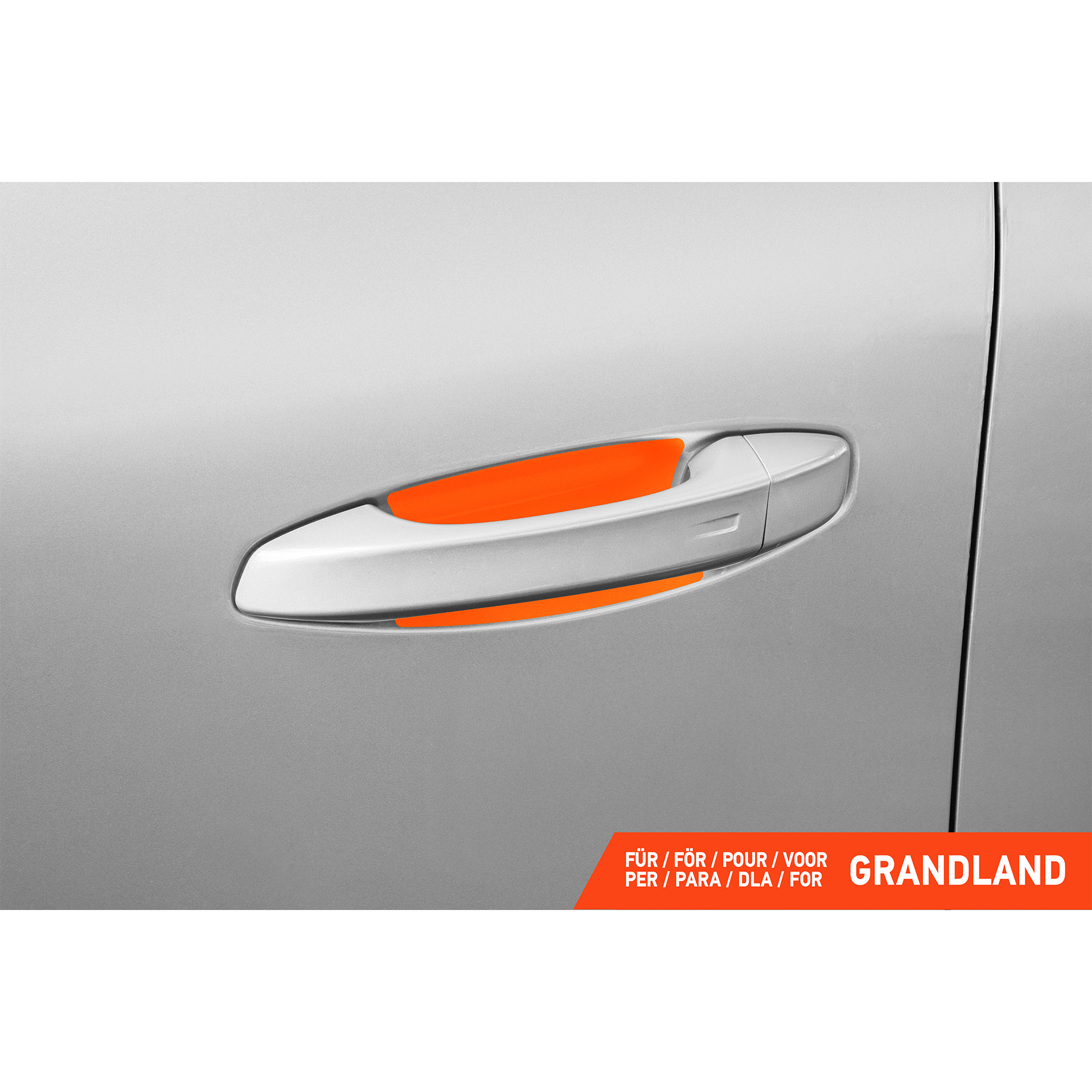 Auto Türgriffmulden Schutzfolie für Opel Grandland 2 (II) OV64 I 2024 - 2025 im 4er Set