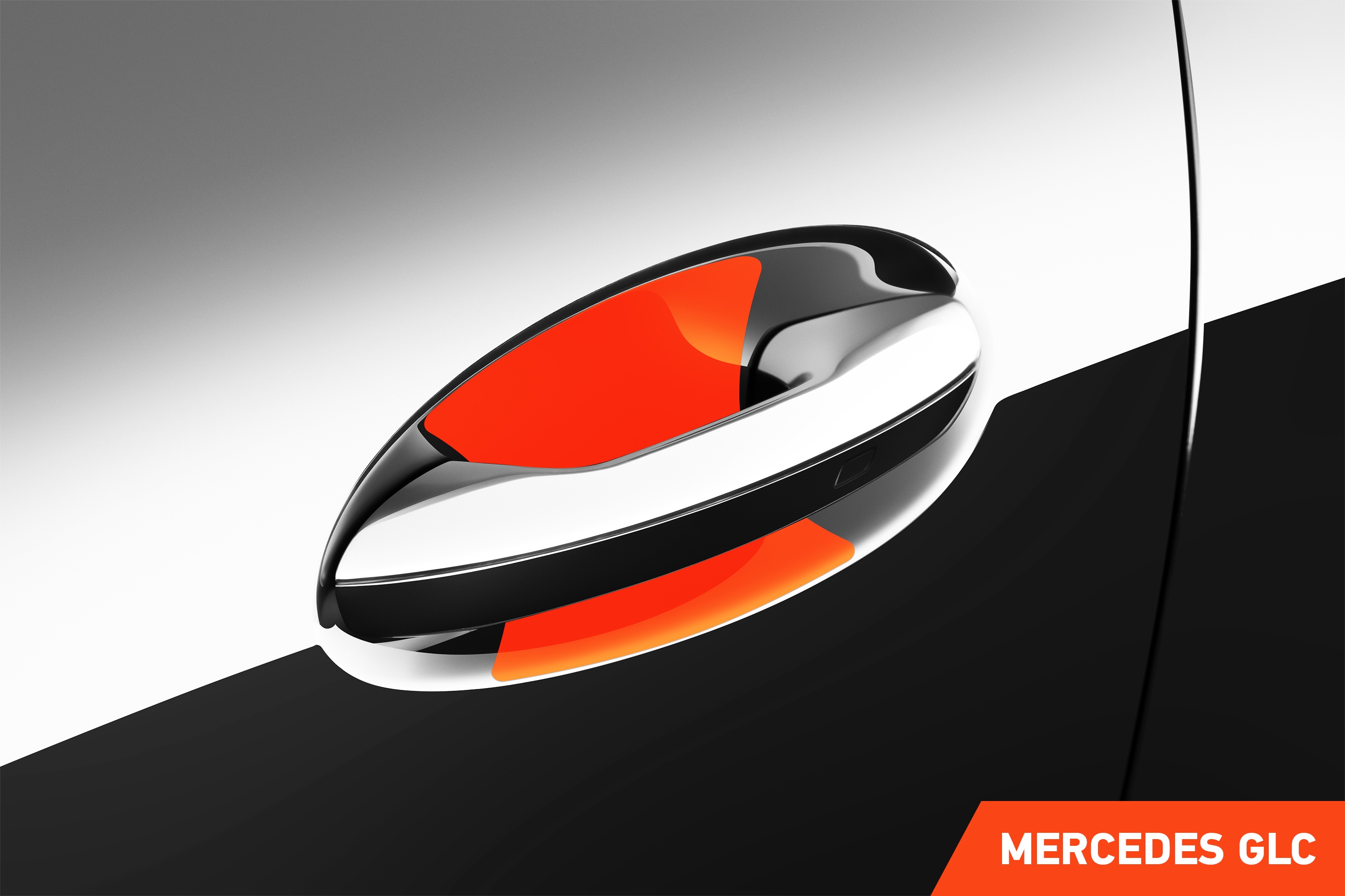 Auto Türgriffmulden Schutzfolie für Mercedes Benz GLC 2 (II) X254 I 2022 - 2025 im 4er Set