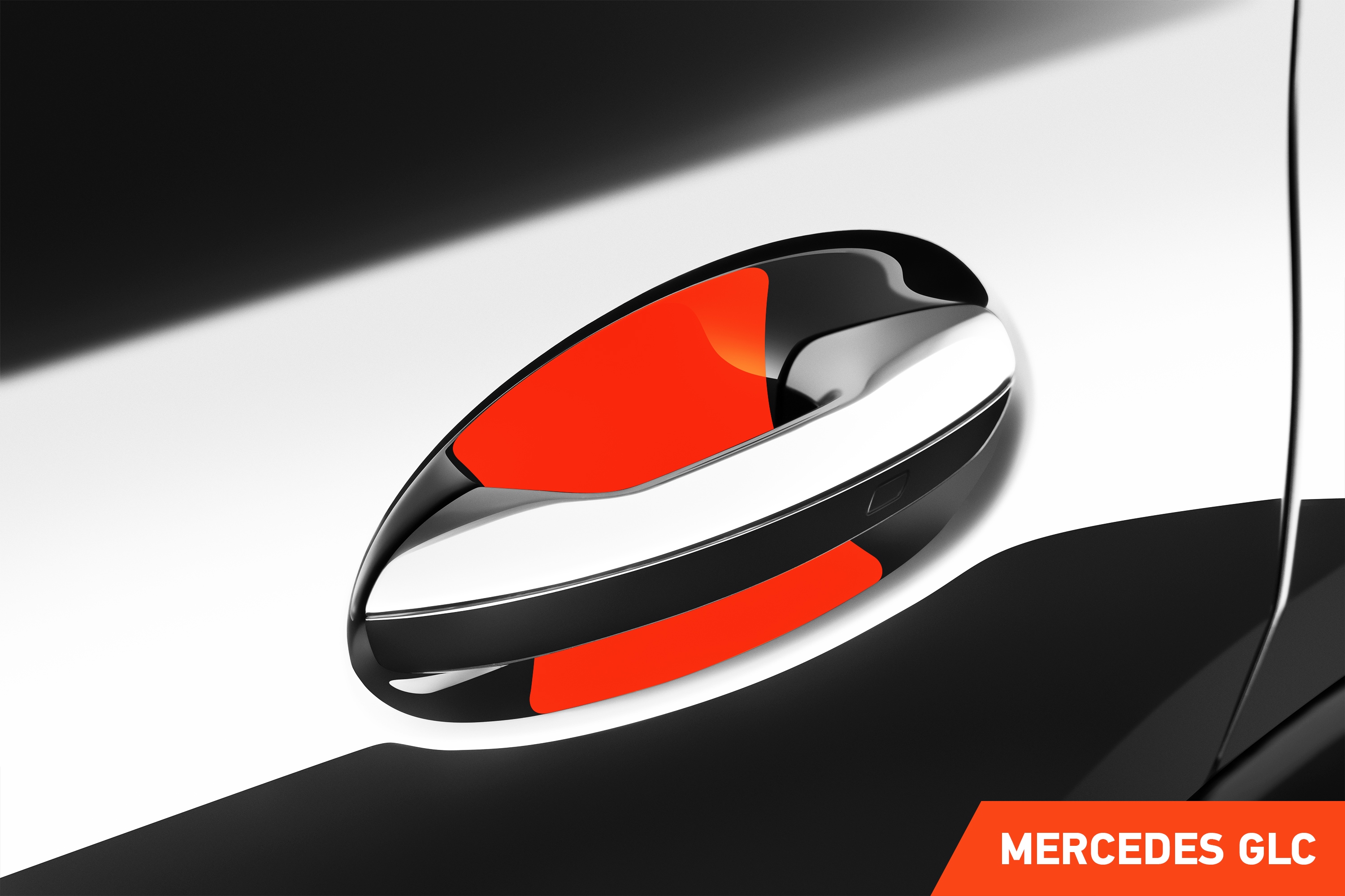 Auto Türgriffmulden Schutzfolie für Mercedes Benz GLC 2 (II) X254 I 2022 - 2025 im 4er Set