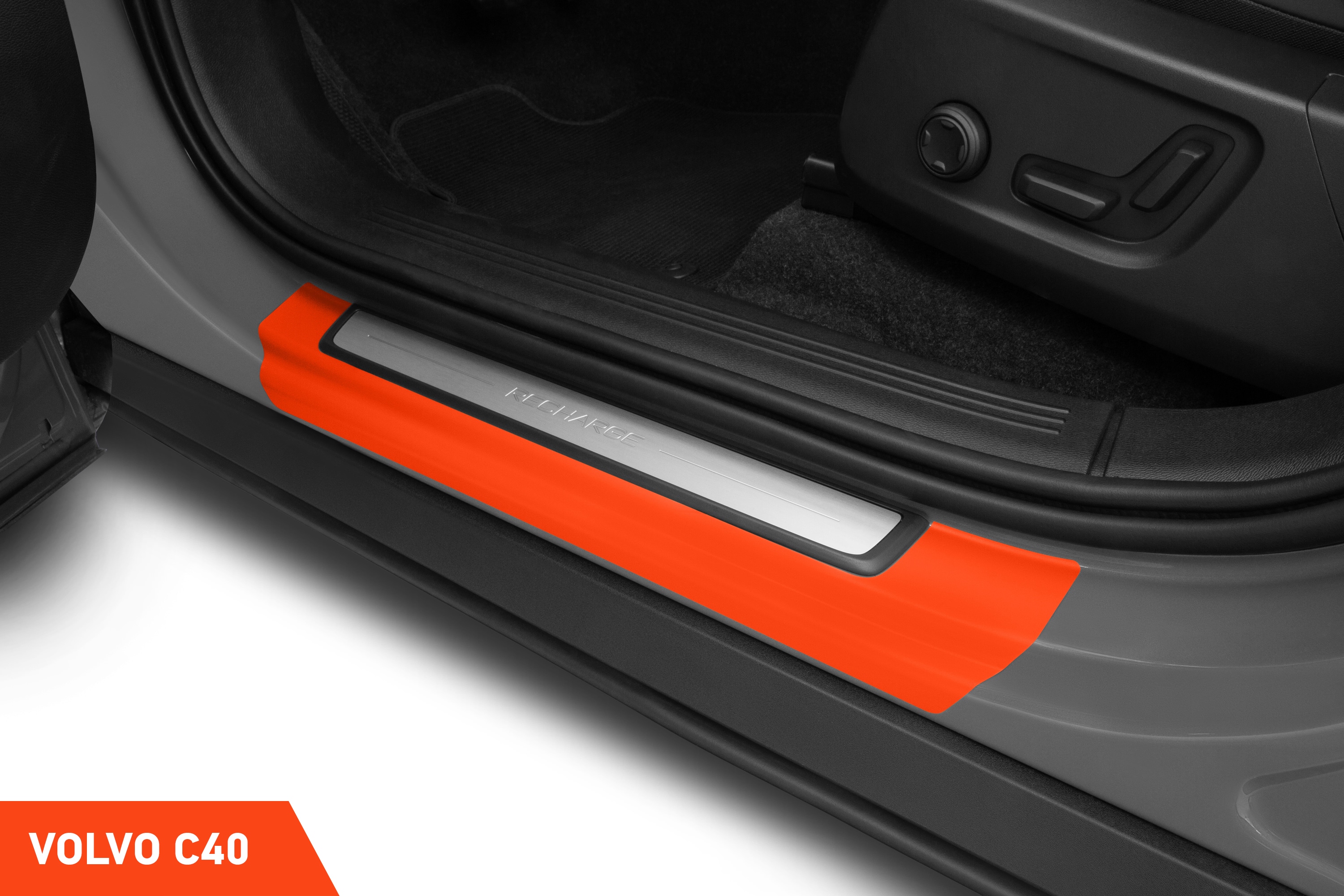 Einstiegsleisten Schutz für Volvo EC40 I 2021 - 2025 im 4er Set