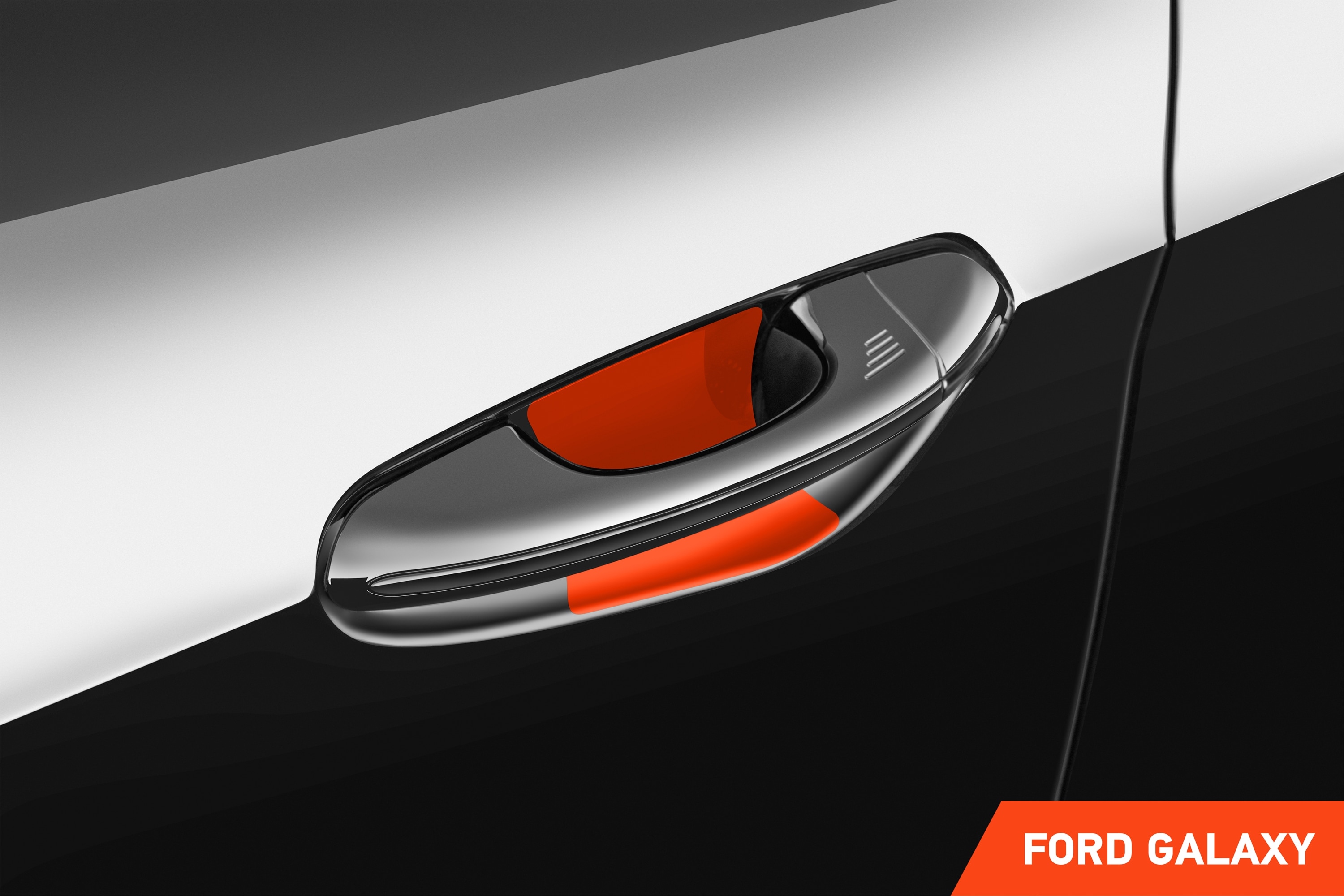 Auto Türgriffmulden Schutzfolie für Ford Galaxy 3 (III) I 2015 - 2023 im 4er Set