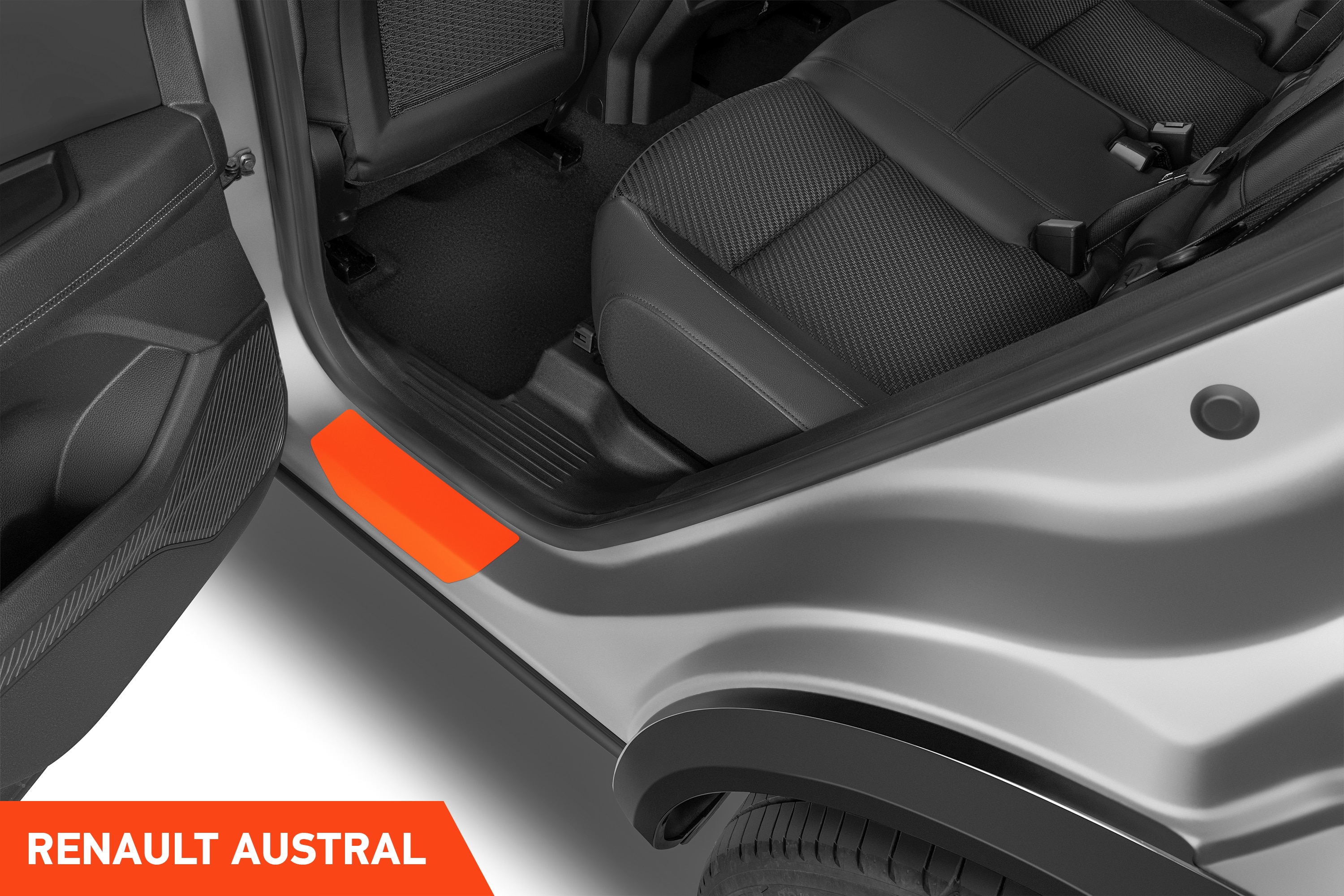 Einstiegsleisten Schutz für Renault Austral I 2022 - 2025 im 4er Set