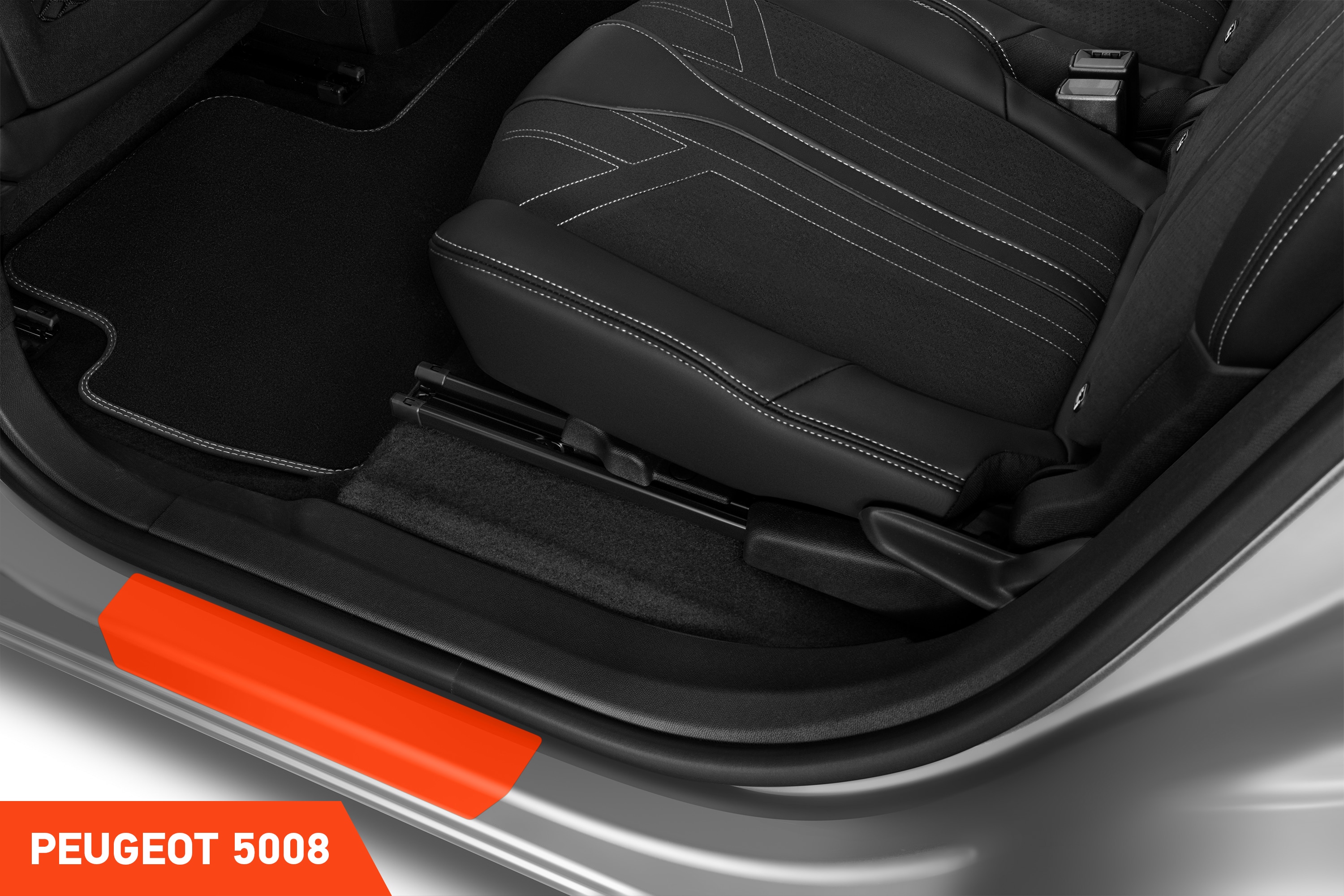 Einstiegsleisten Schutz für Peugeot 5008 2 (II) I 2017 - 2024 im 4er Set