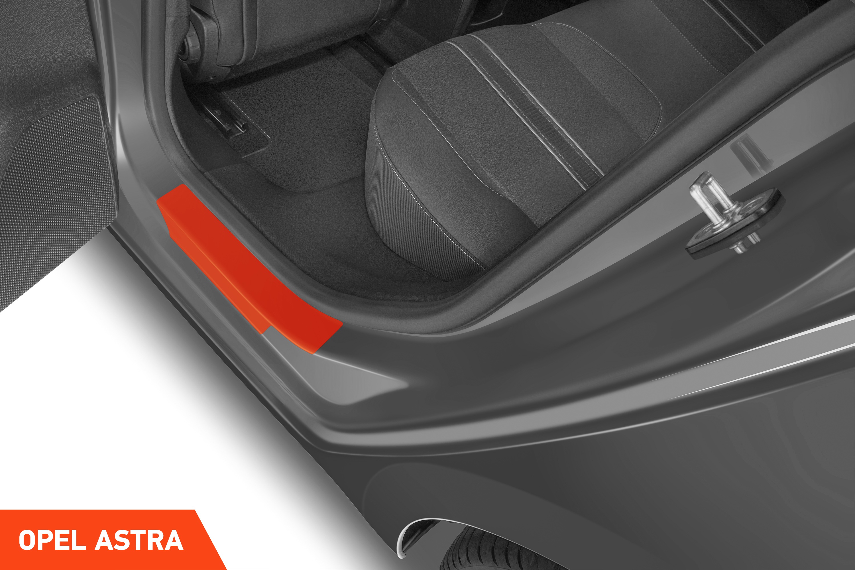 Einstiegsleisten Schutz für Opel Astra Sports Tourer L I 2022 - 2025 im 4er Set